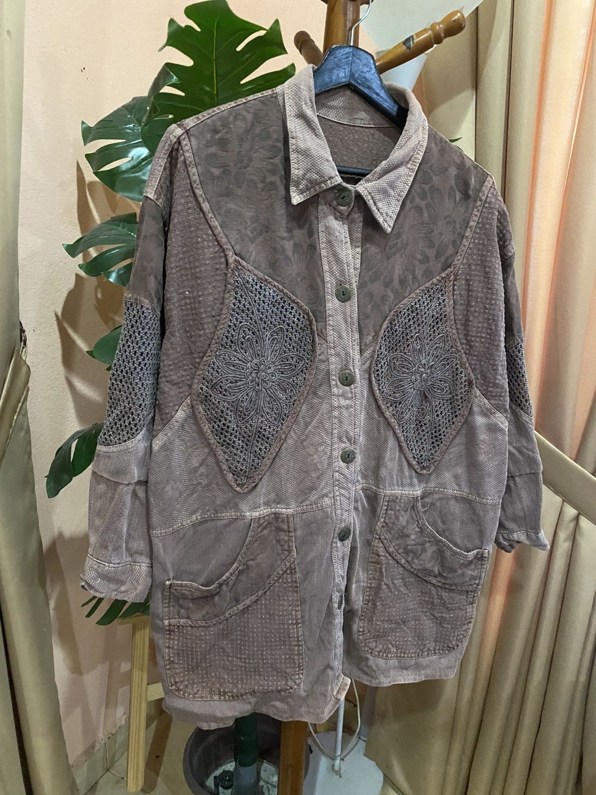 Japanese Brand VINTAGE AVANT GARDE PATCHWORK JACKET Size US L / EU 52-54 / 3 - 3 Thumbnail