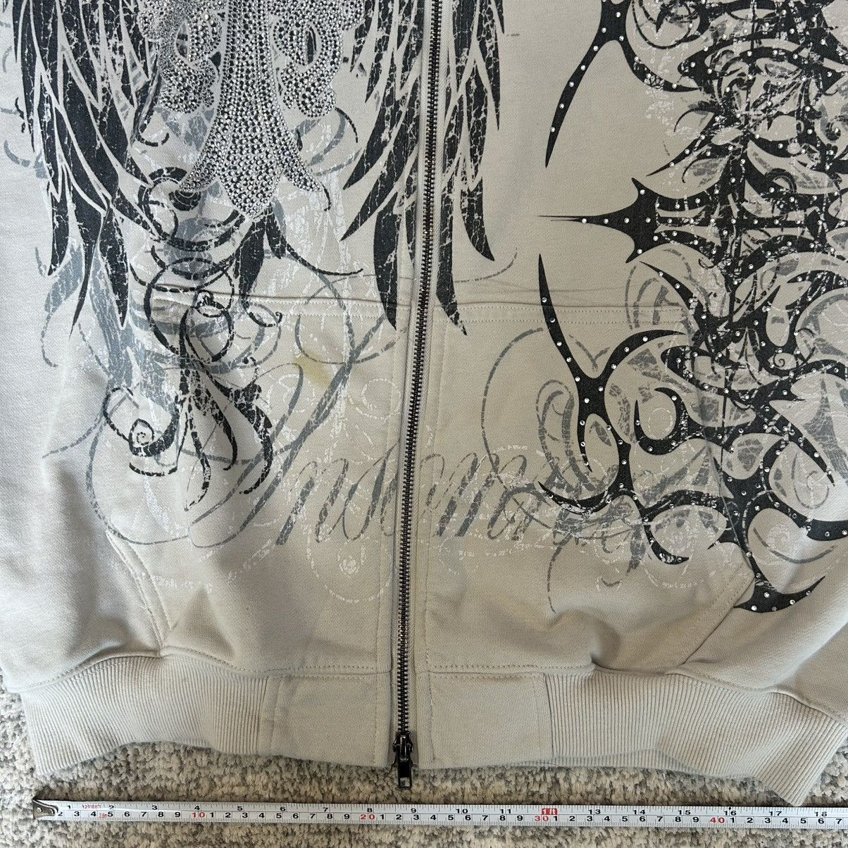 Insomnia Visuals 💤Insomnia Visuals👁️Hoodie with Graphic Design and Cross Gems Size US L / EU 52-54 / 3 - 5 Thumbnail