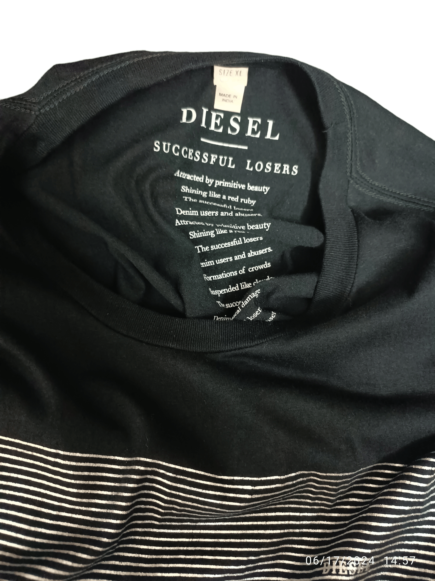 Diesel Diesel Skull Unknown Pleasure Size US XL / EU 56 / 4 - 3 Thumbnail