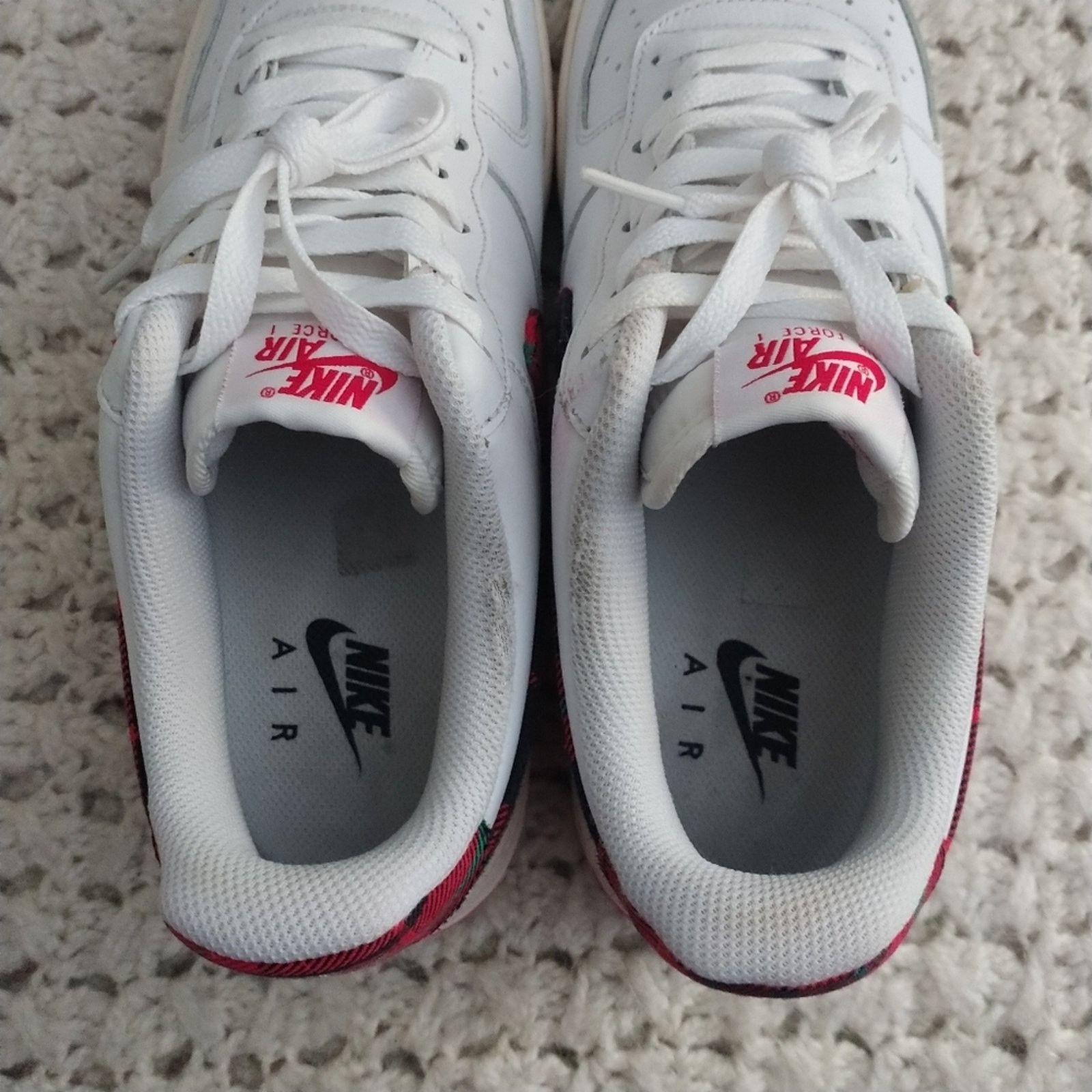 Nike Nike Air Force 1 '07 LV8 'Tartan Plaid' men size 9.5 Size US 9.5 / EU 42-43 - 6 Thumbnail