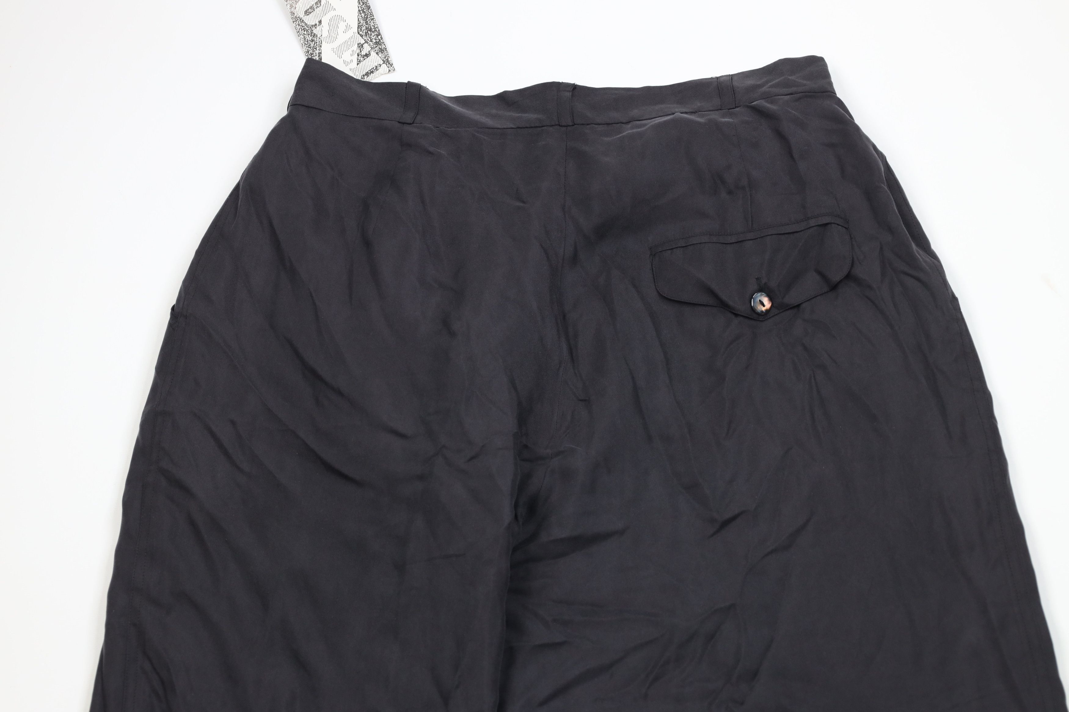 Vintage Deadstock Vintage 90s Streetwear Relaxed Fit Pants Black Size US 32 / EU 48 - 10 Thumbnail