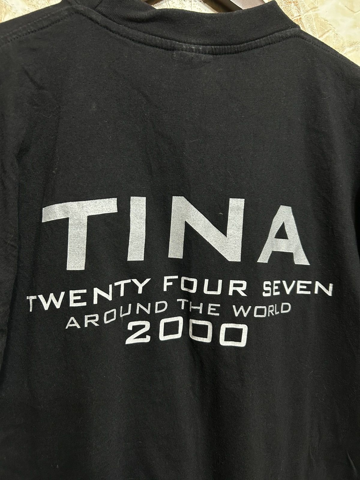 Band Tees Vintage Tina Turner Twenty Four Seven 2000 1999 Tour Tee Size US M / EU 48-50 / 2 - 4 Thumbnail