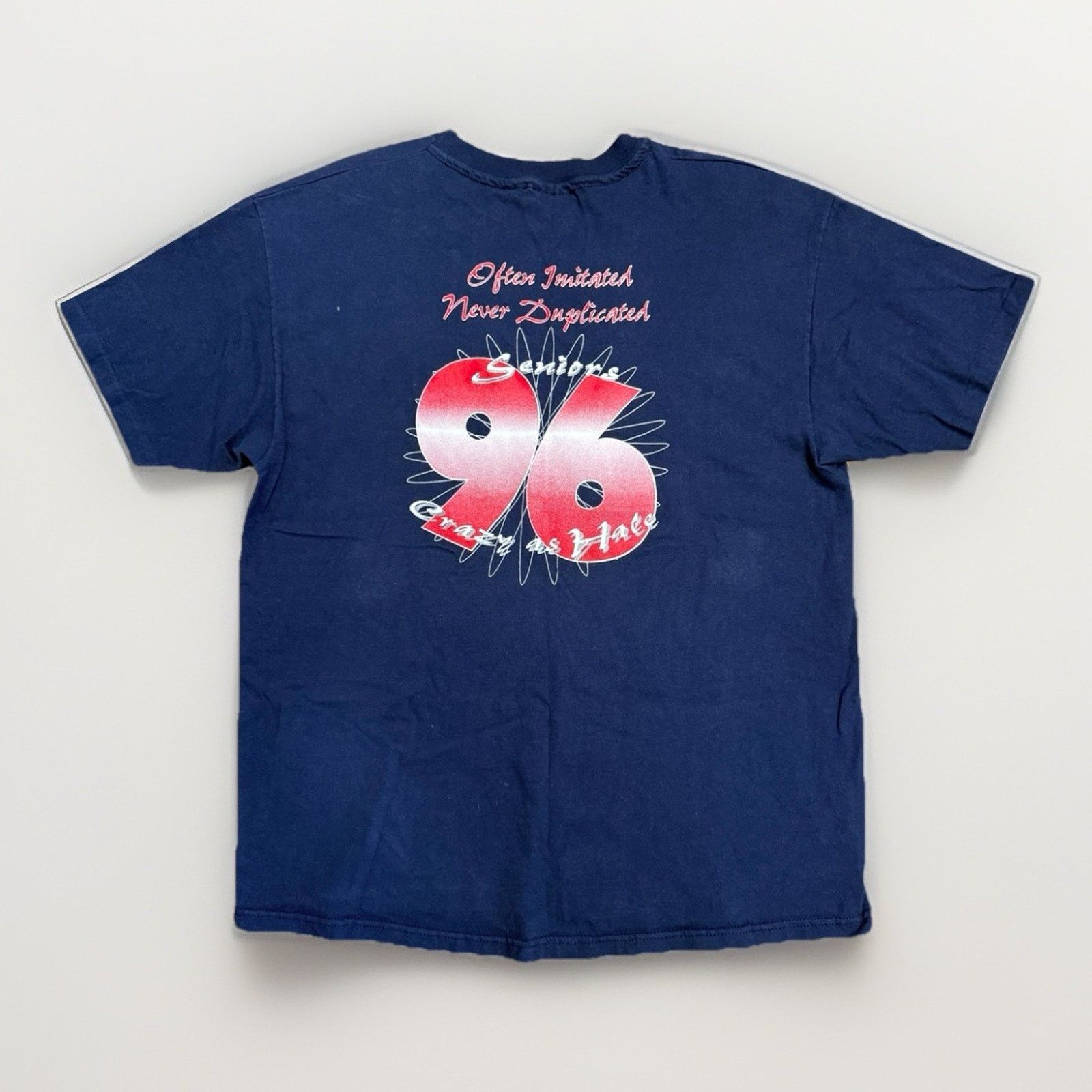 Vintage VTG Class of 96 XL Short Sleeve Single Stitch T Shirt VTG Size US XL / EU 56 / 4 - 1 Thumbnail
