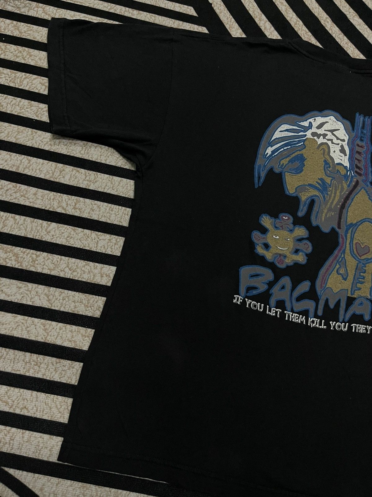 Other 1995 ROHAN ROBINSON BAG MAN “IF LET THEM KILL YOU THEY WILL” Size US L / EU 52-54 / 3 - 11 Thumbnail