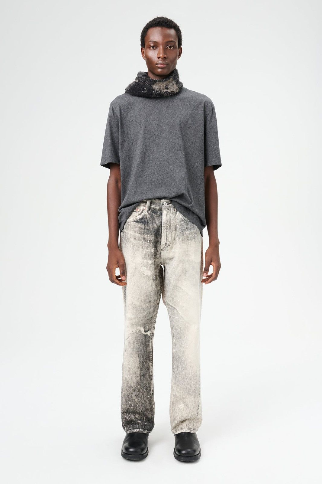 Our Legacy Our Legacy Third Cut Digital Print Denim Jeans Size US 29 - 3 Thumbnail