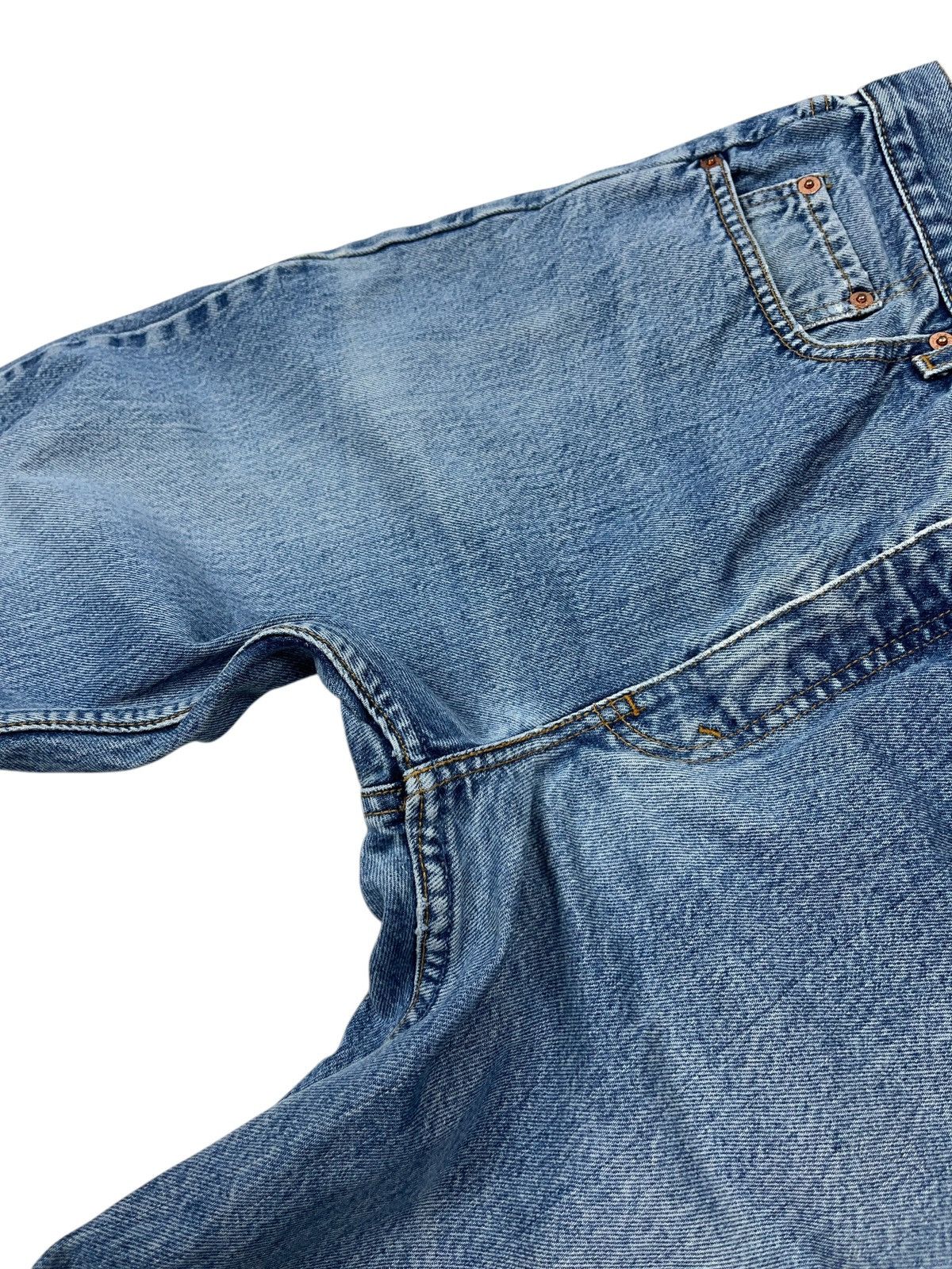 Levi's × Vintage Vintage 90s Levi’s 615 Washed Blue Denim Jeans 34x32 Size US 34 / EU 50 - 10 Thumbnail