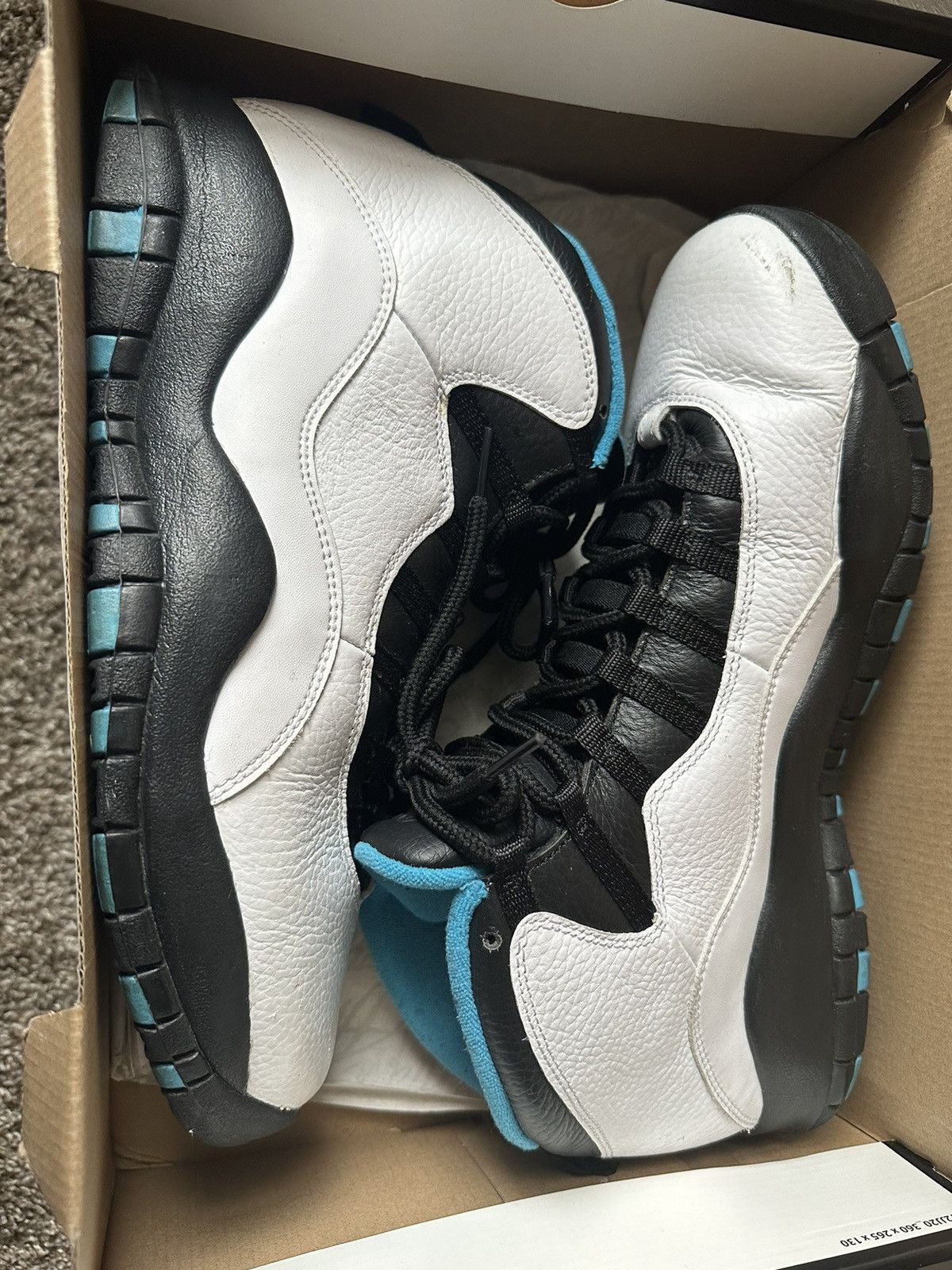 Jordan Brand Air Jordan 10 “Powder Blue” Size 12 Size US 12 / EU 45 - 6 Thumbnail