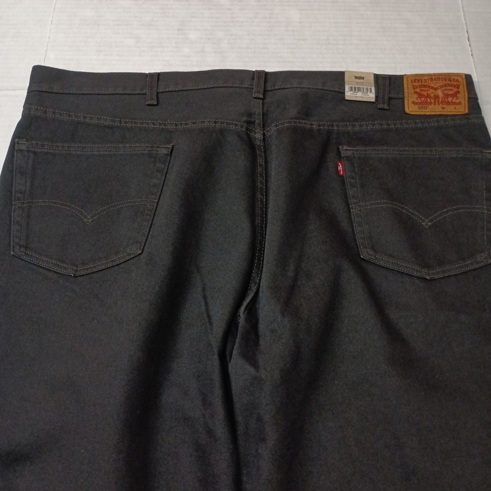 Levi's Levi's 550 Relaxed Jeans Men’s Size 48x32 Black Straight Leg Size US 44 / EU 60 - 8 Thumbnail