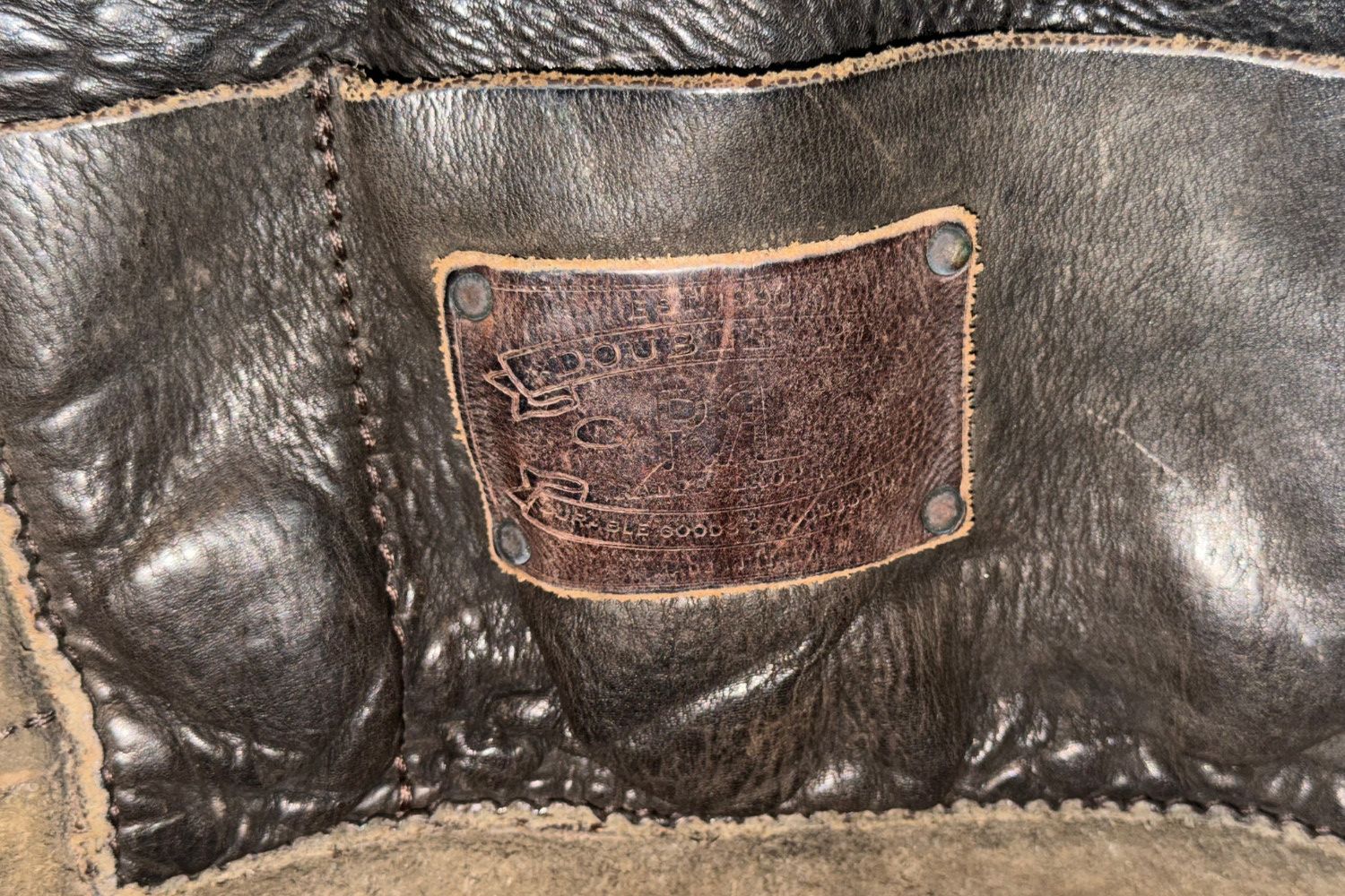 RRL Ralph Lauren FW99 (Archive) Double RL Italian Leather Utility Tote Bag Size ONE SIZE - 11 Thumbnail