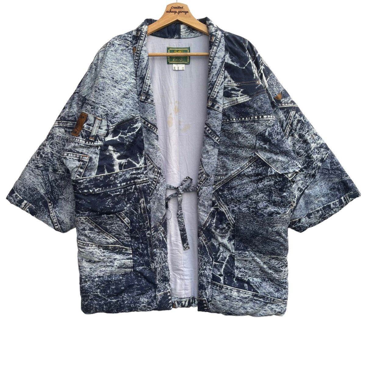 Japanese Brand Custom Kimono Japan Dragon Snowboarding Backhit Size US XXL / EU 58 / 5 - 1 Thumbnail