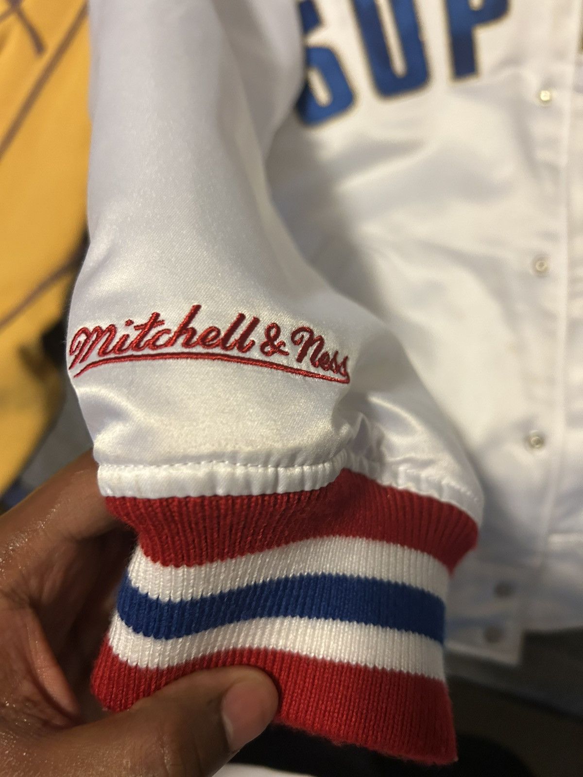Supreme Supreme red white blue varsity jacket Size US S / EU 44-46 / 1 - 2 Thumbnail
