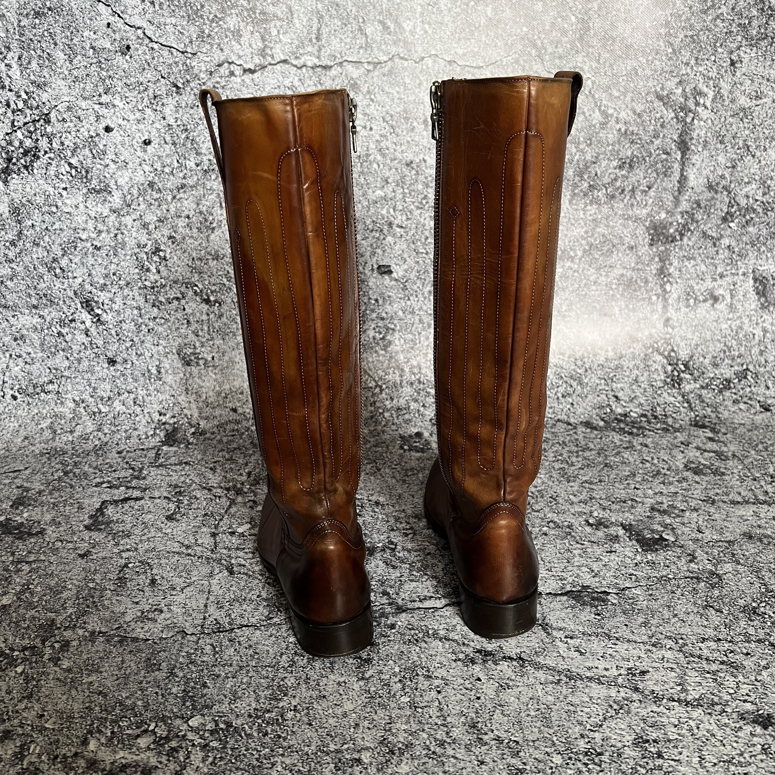 Cowboy Equipment Max Verre Neapolis Cowboy Boots Leather Italy Size 7 Size US 7 / IT 37 - 7 Thumbnail
