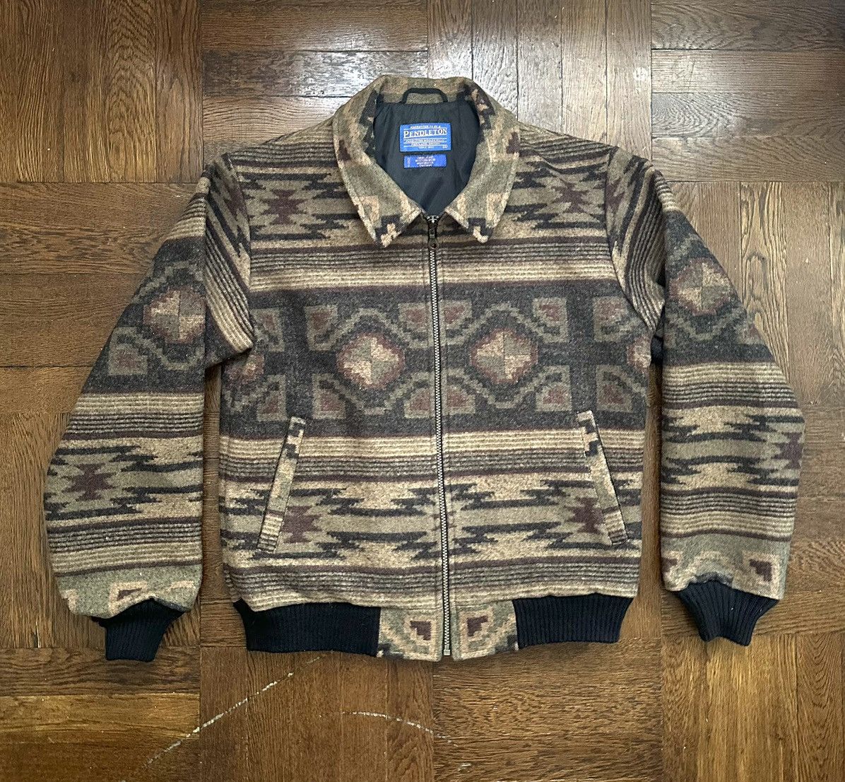 PENDLETON AZTEC BOMBER JACKET CUSTOM MADE SIZE XXL buy