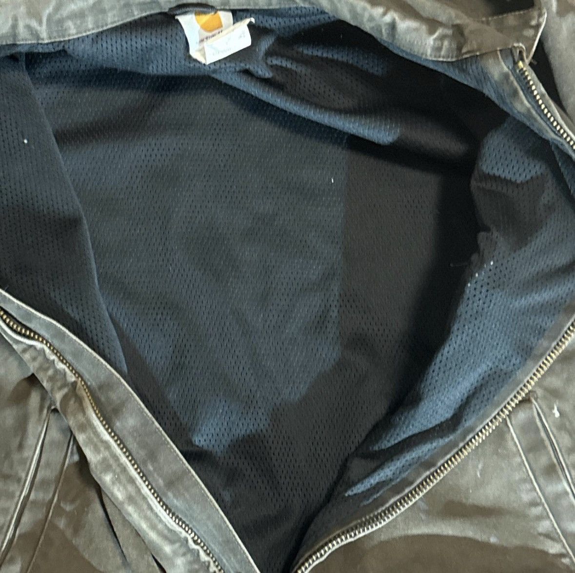 Carhartt Vintage Carhartt Santa Fe Jacket XL Brown Mesh Lined Size US XL / EU 56 / 4 - 3 Thumbnail