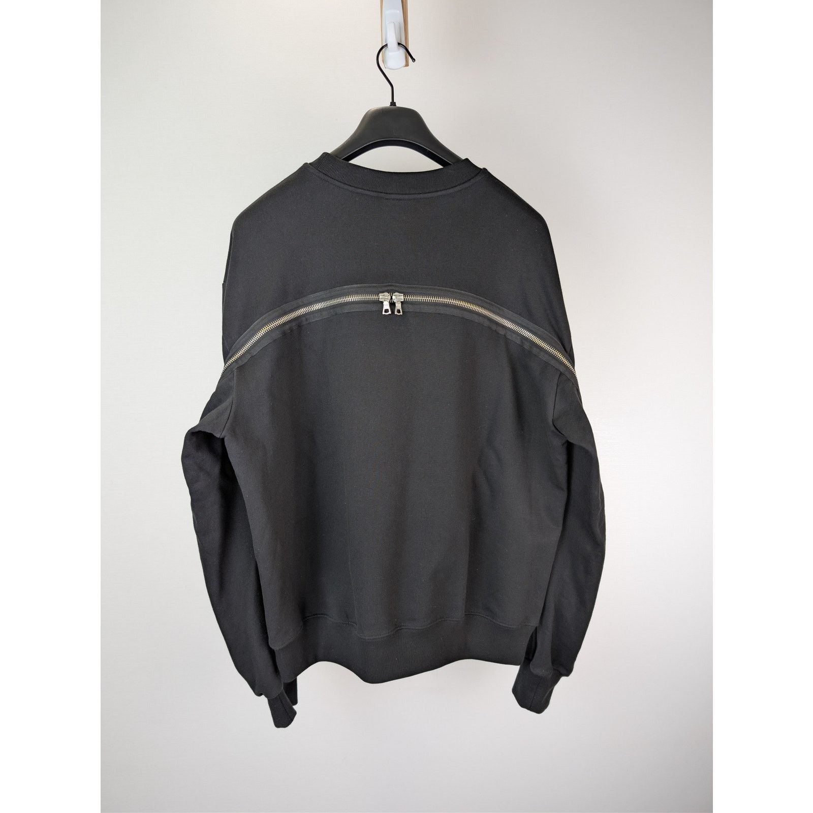 Dries Van Noten o1rshd1 Harson cotton jersey sweatshirt Sweater in Black L Size US L / EU 52-54 / 3 - 9 Thumbnail