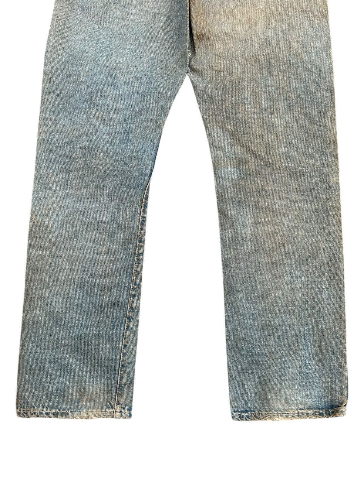 Kapital Vintage Warehouse Selvedge Distressed Rusty Dirty Denim Jean Size US 35 - 16 Thumbnail