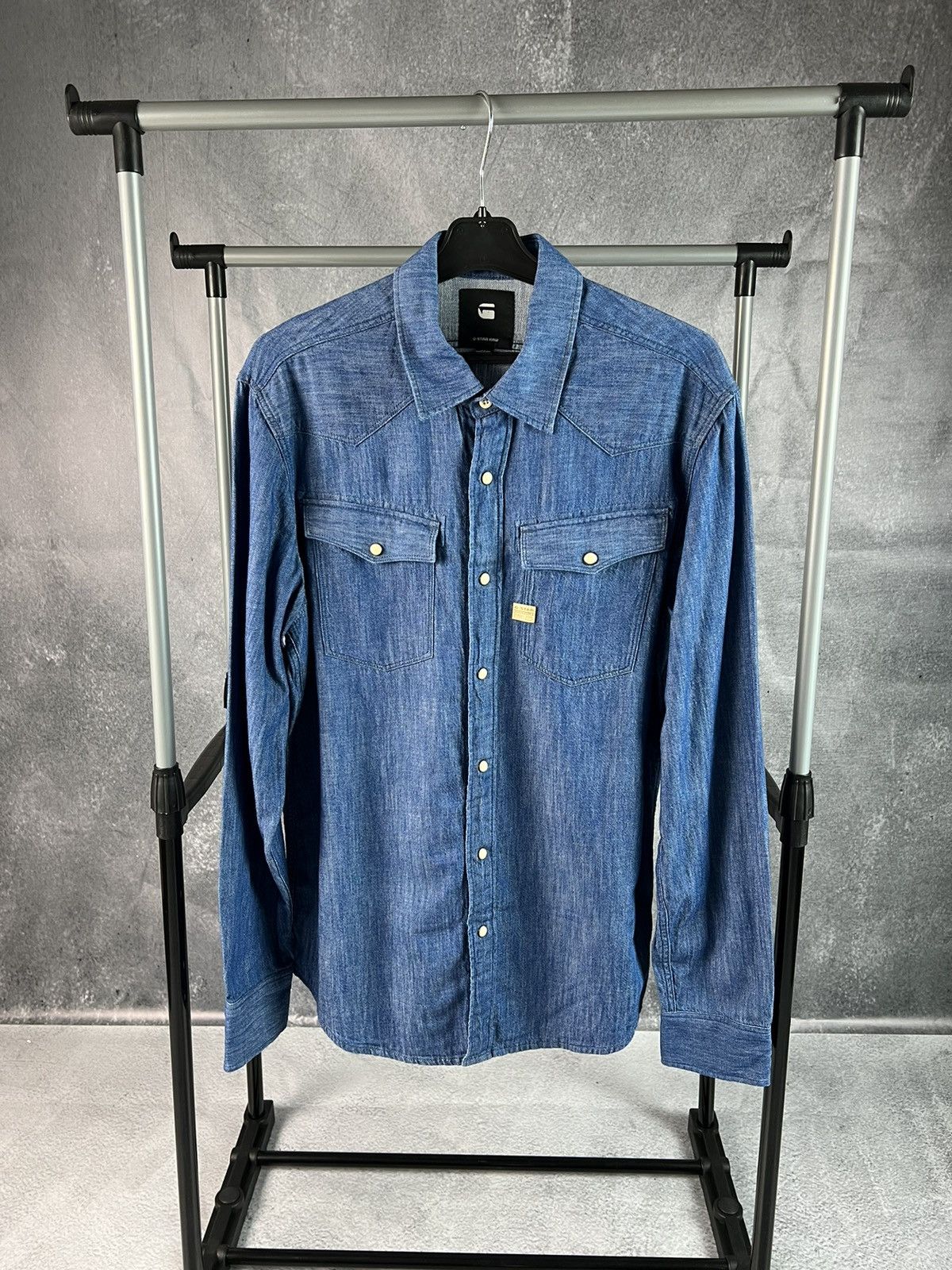 G-Star G star raw denim shirt long sleeve Size US M / EU 48-50 / 2 - 1 Thumbnail