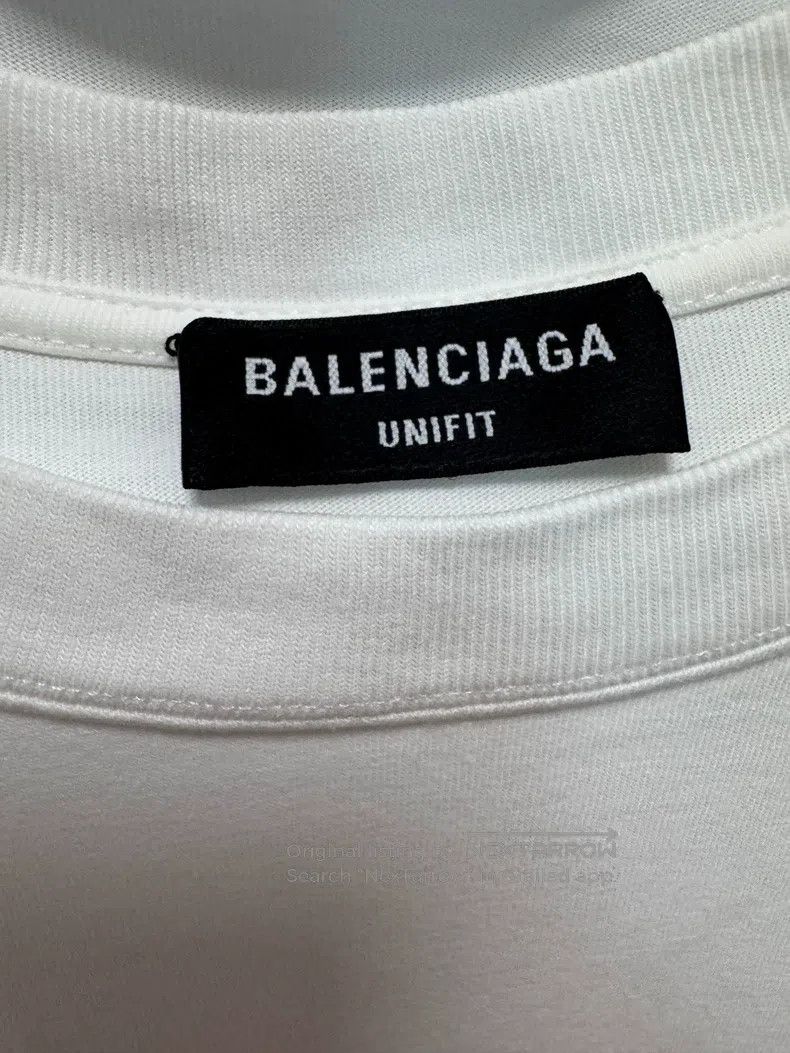 Balenciaga Balenciaga I Love Earth Layered Fake Two-Piece T-Shirt Sho Size US XS / EU 42 / 0 - 4 Thumbnail