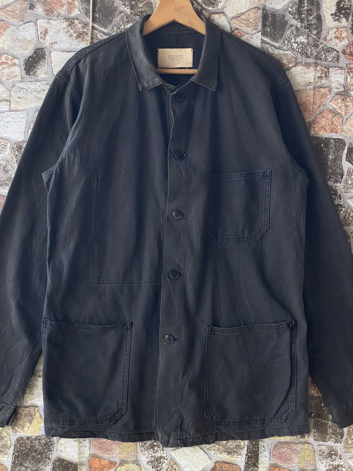 Japanese Brand × Zucca Zucca Sun Faded Chore Jacket Size US L / EU 52-54 / 3 - 6 Thumbnail