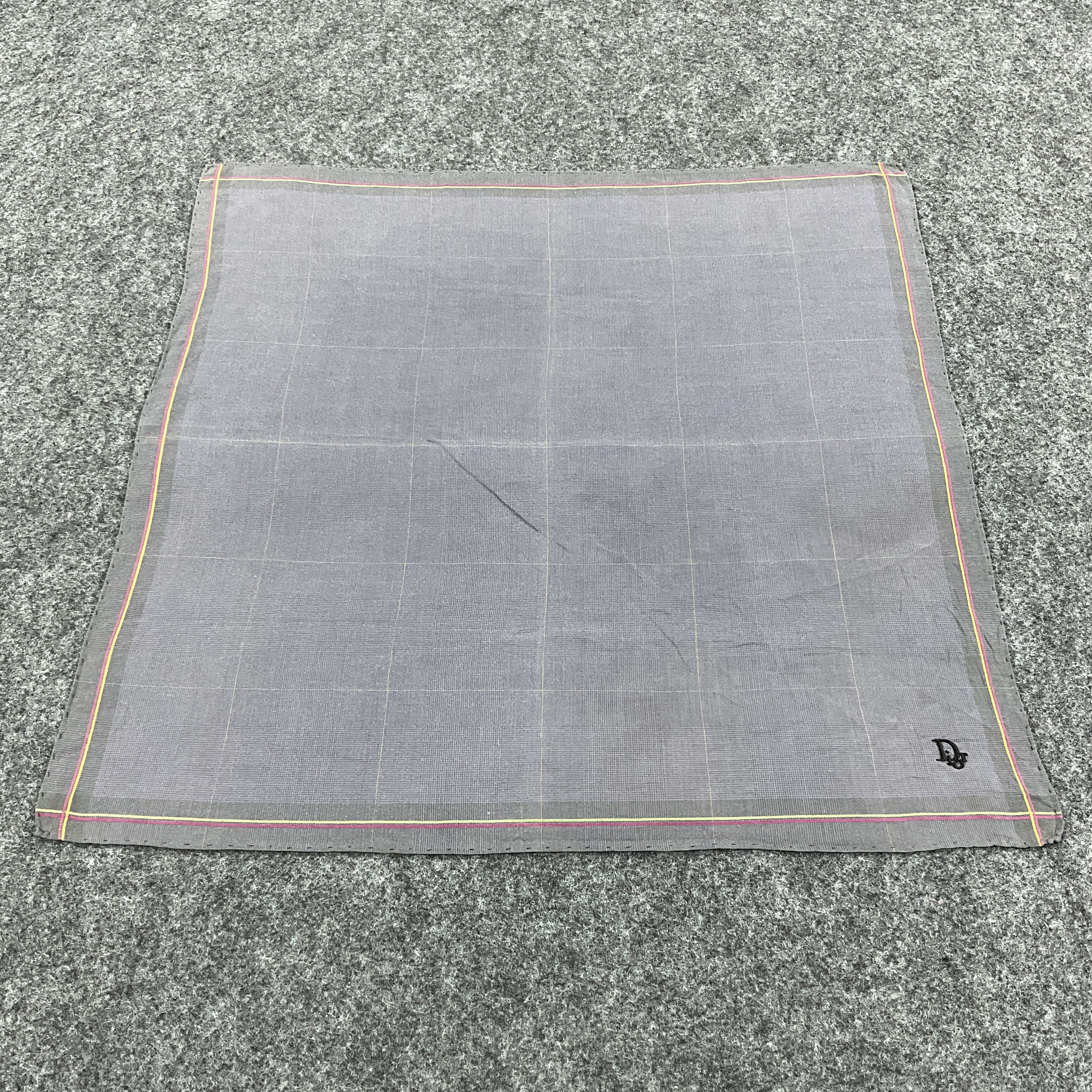 Christian Dior Monsieur × Vintage Christian Dior Handkerchief / Bandana / Neckerchief B012 Size ONE SIZE - 1 Thumbnail