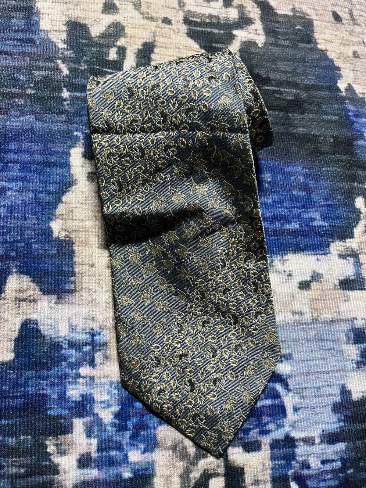 Yves Saint Laurent 🎀Vintage YvesSaintLaurent Full Print Necktie Japan Size ONE SIZE - 3 Thumbnail
