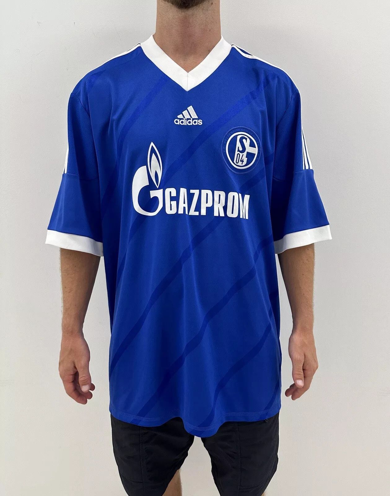 Adidas FC Schalke 04 2012 2013 Home Jersey Shirt Soccer Football Size US XXL / EU 58 / 5 - 2 Thumbnail