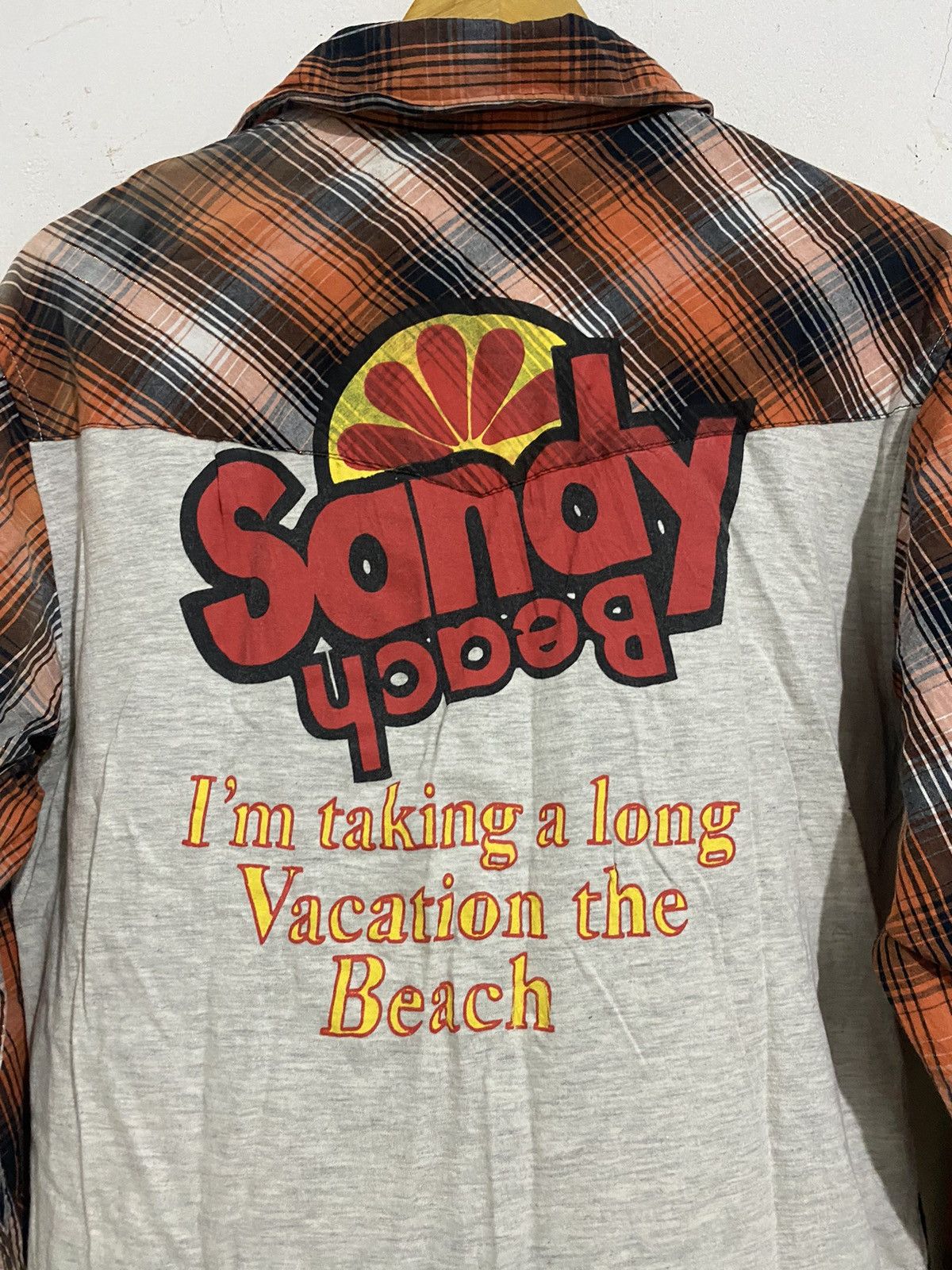 If Six Was Nine 💸BINDINGOFFER💸sandybeach hybrid flannel poem goa styled Size US M / EU 48-50 / 2 - 2 Thumbnail