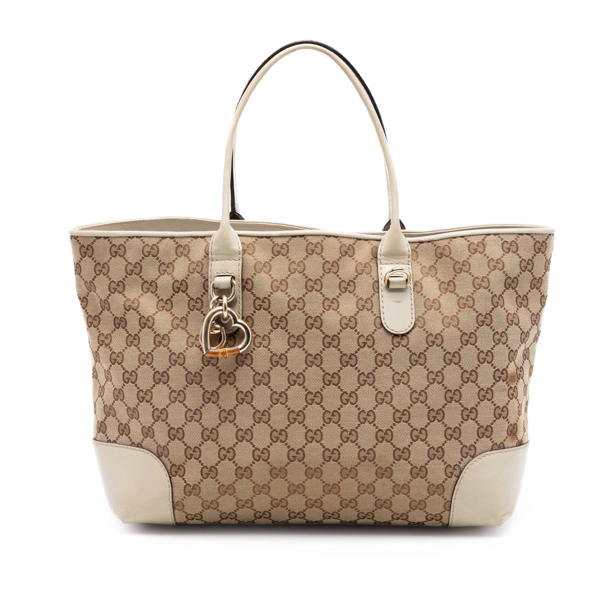 Gucci GG Canvas Heart Bit Tote Size ONE SIZE - 1 Thumbnail