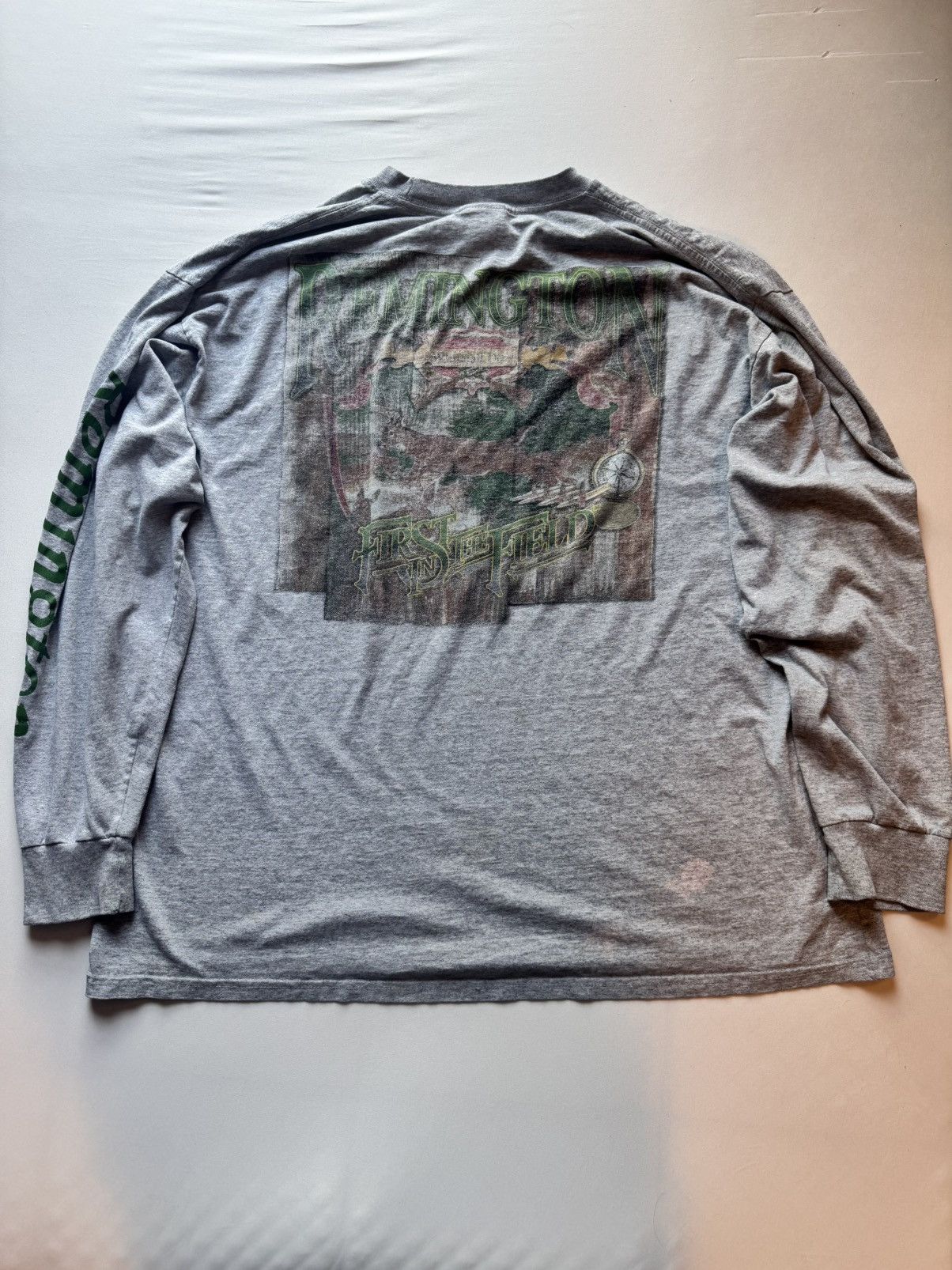 Other Vintage 90s Remington Long Sleeve T Shirt Size US XL / EU 56 / 4 - 1 Thumbnail