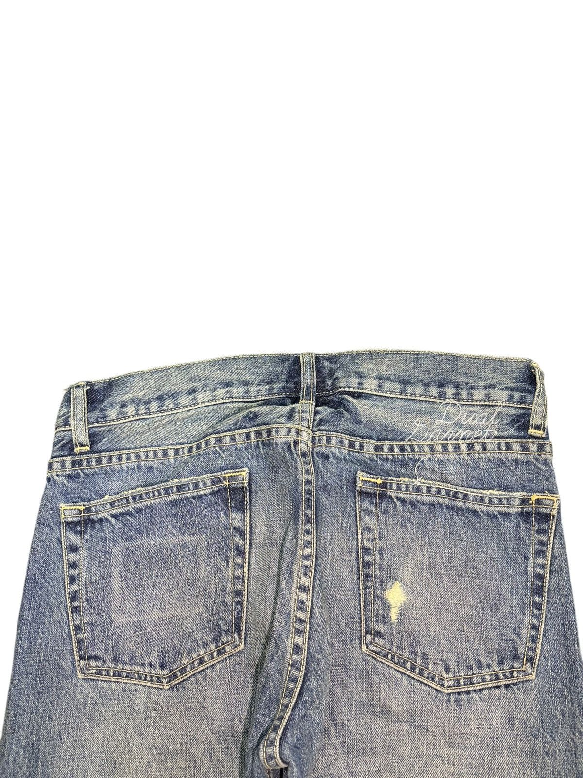 Edwin Vintage Japanese Brand Faded Wash Distressed Jeans Size 30" / US 8 / IT 44 - 4 Thumbnail
