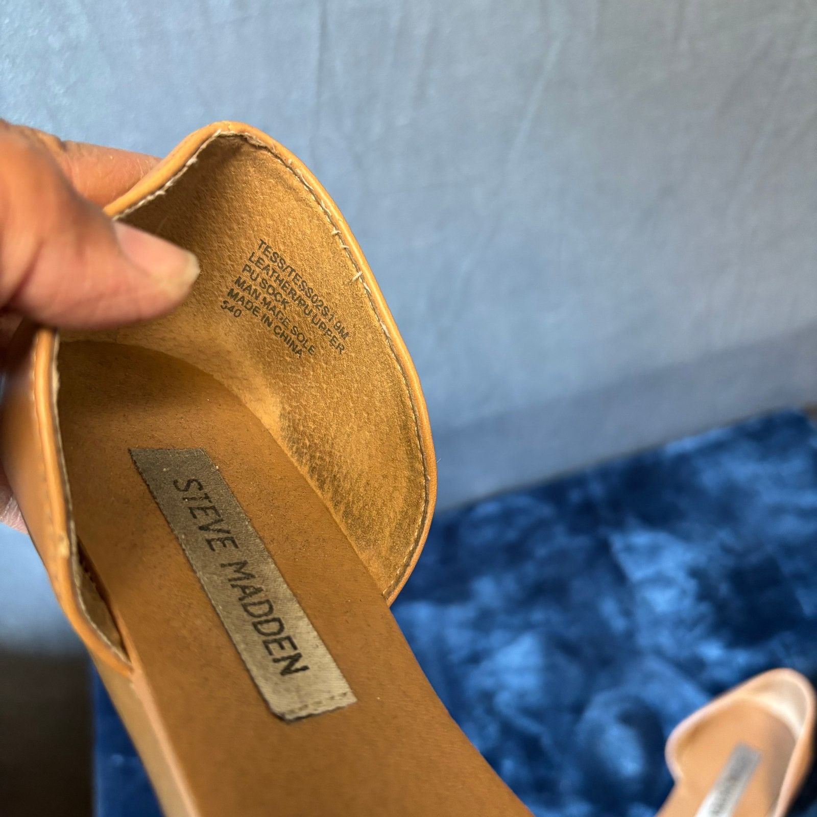 Steve Madden Steve Madden Leather Sandals Sz 9m Beachy Low Profile Boho Size US 9 / IT 39 - 6 Thumbnail