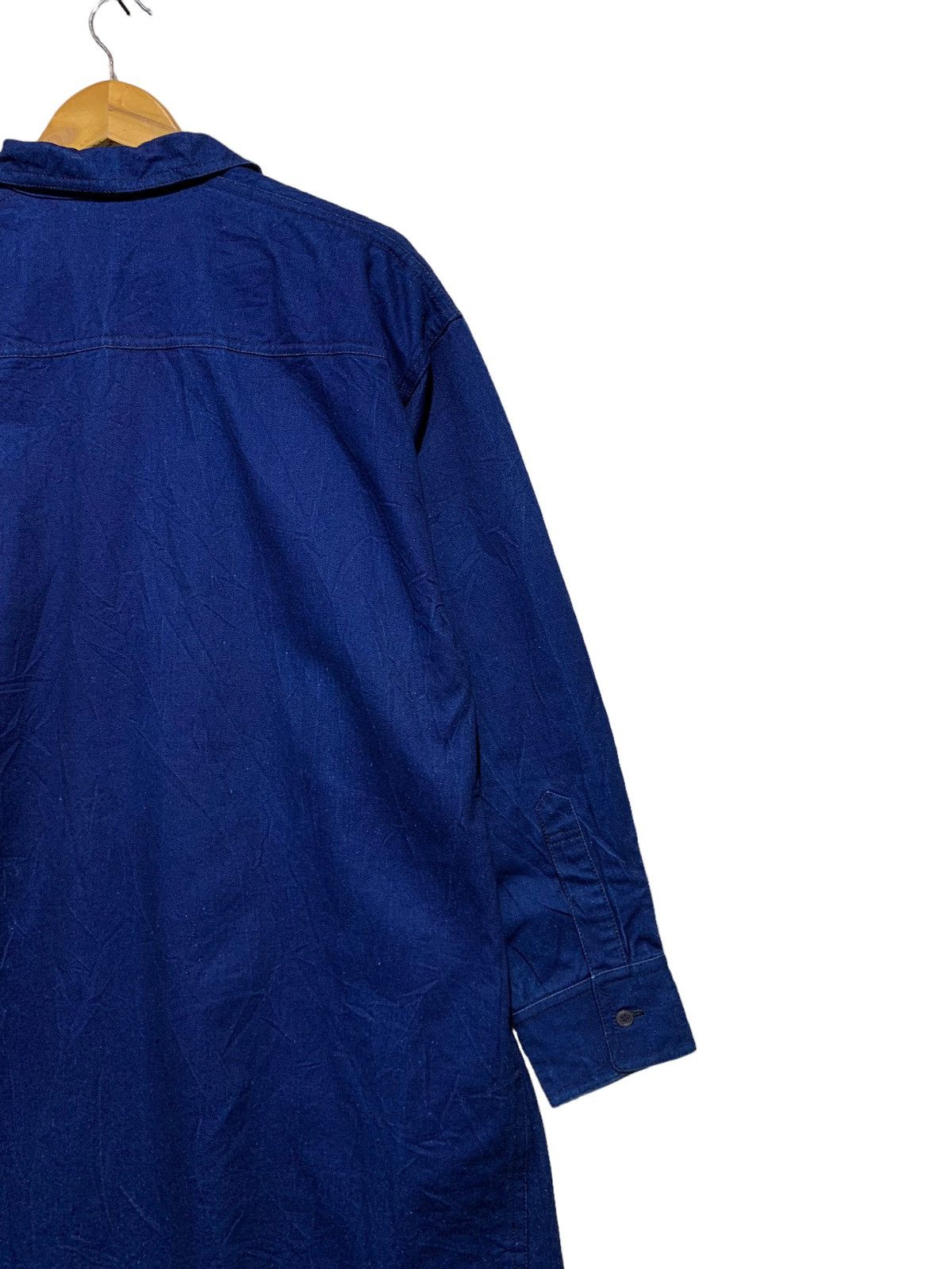 Comme des Garcons 🔥ARCHIVES VTG CDG 80S GOWNS INDIGO BLUE Size S / US 4 / IT 40 - 8 Thumbnail