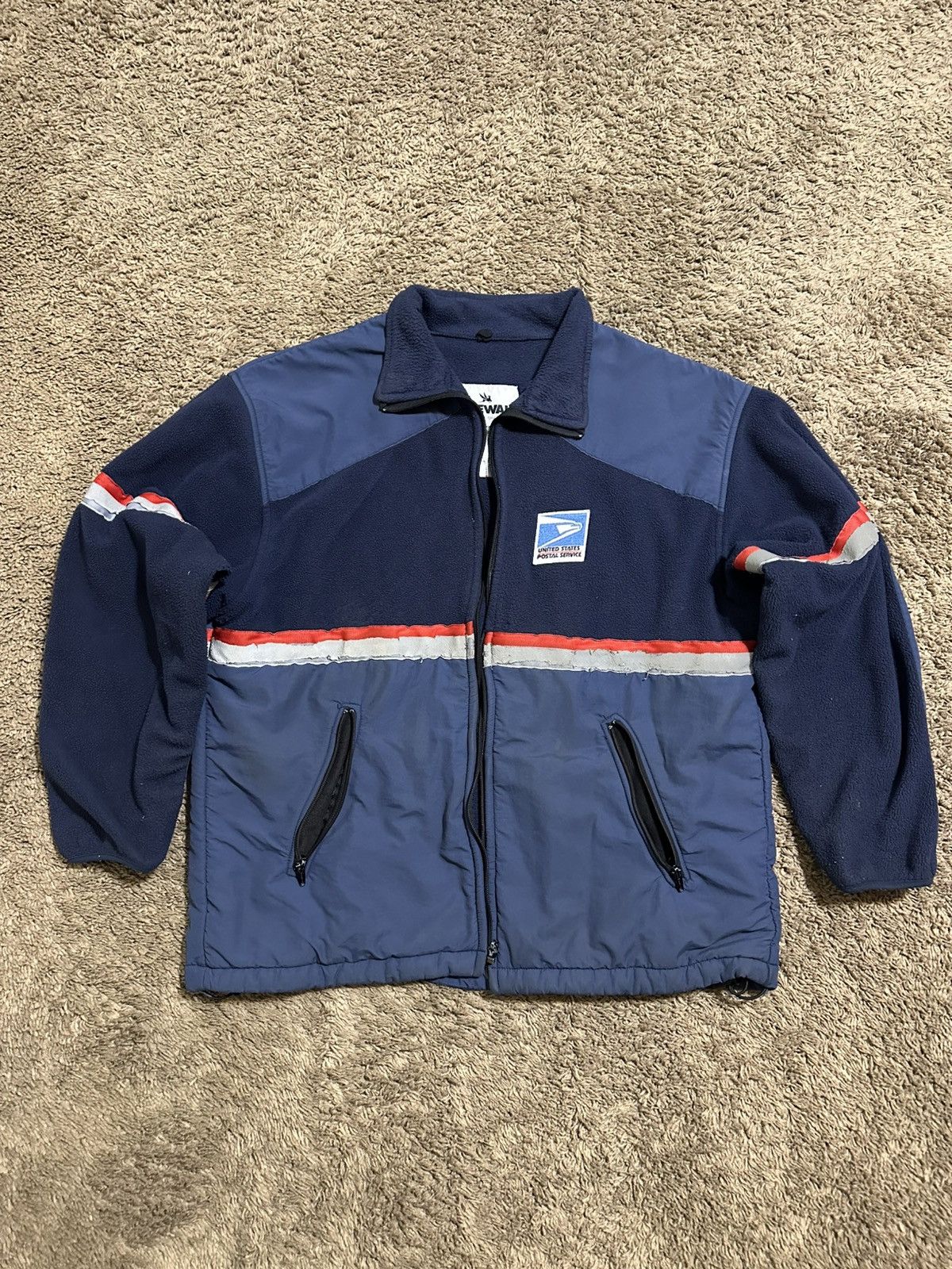 ジャケット・アウター ANTI SOCIAL SOCIAL CLUB USPS Work Jacket Anti Social Social Club x USPS Work Jacket Dark Navy Men's