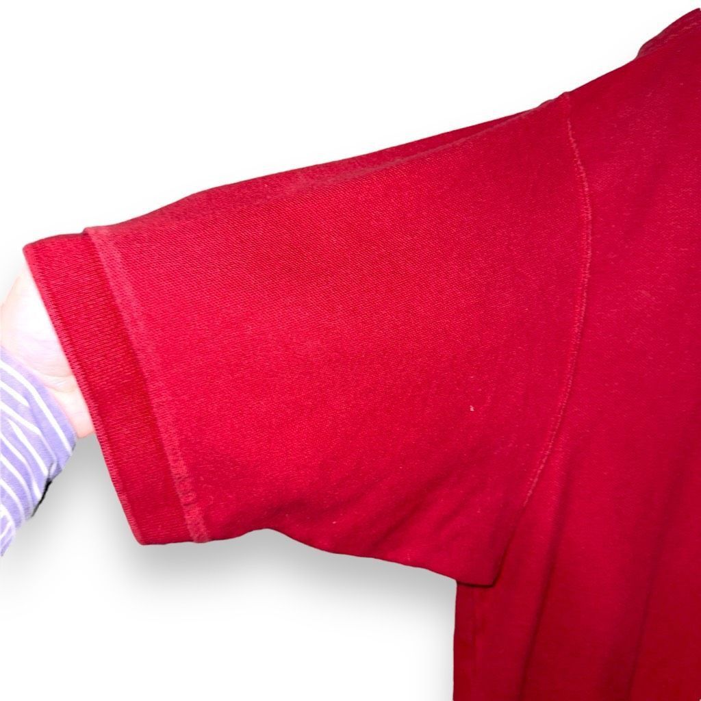 Polo Ralph Lauren 90s Chaps Ralph Lauren Ralph Red Pique Polo Shirt Size 2XLT Size US XXL / EU 58 / 5 - 5 Thumbnail