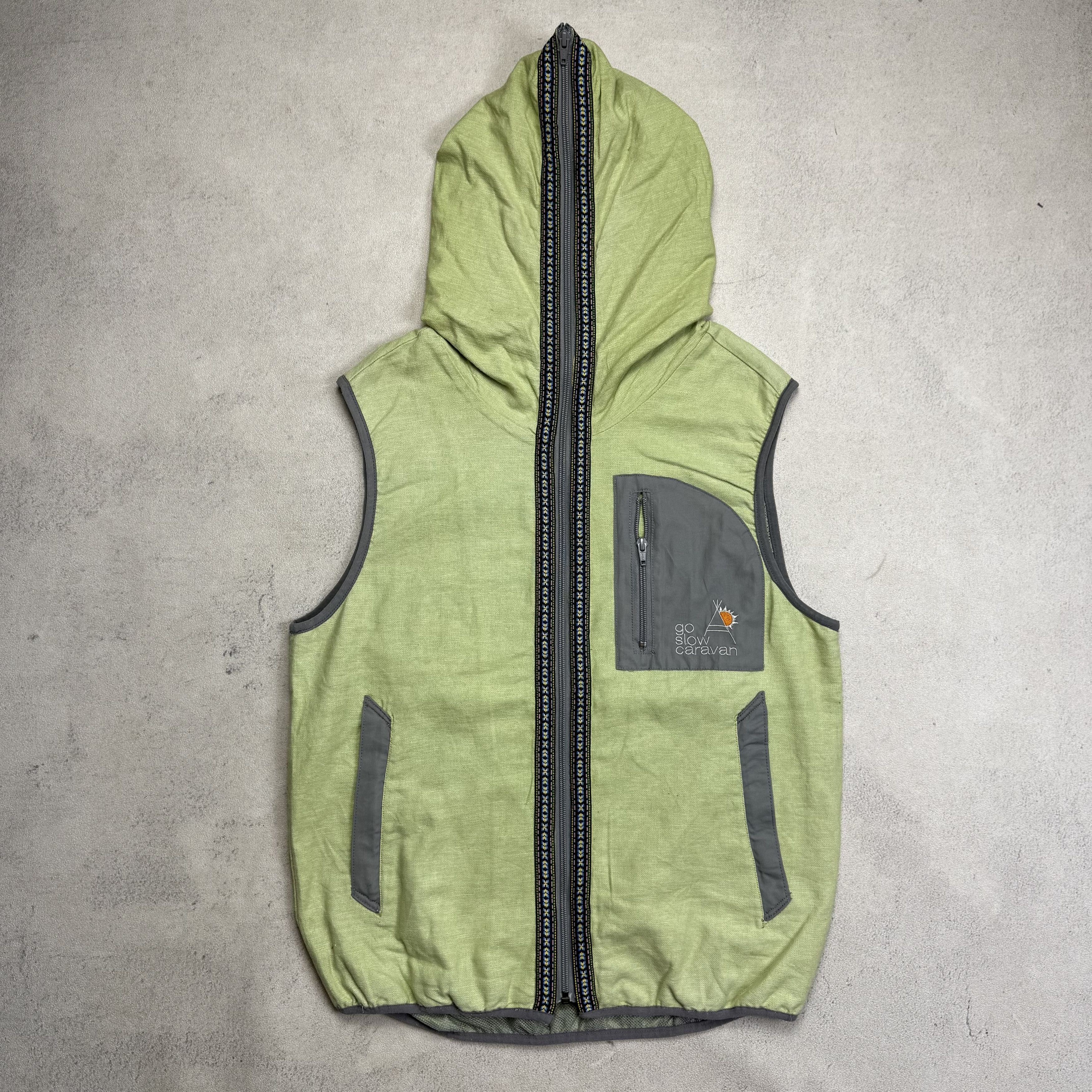 go slow caravan Go Slow Caravan Hooded Vest Size US L / EU 52-54 / 3 - 1 Thumbnail