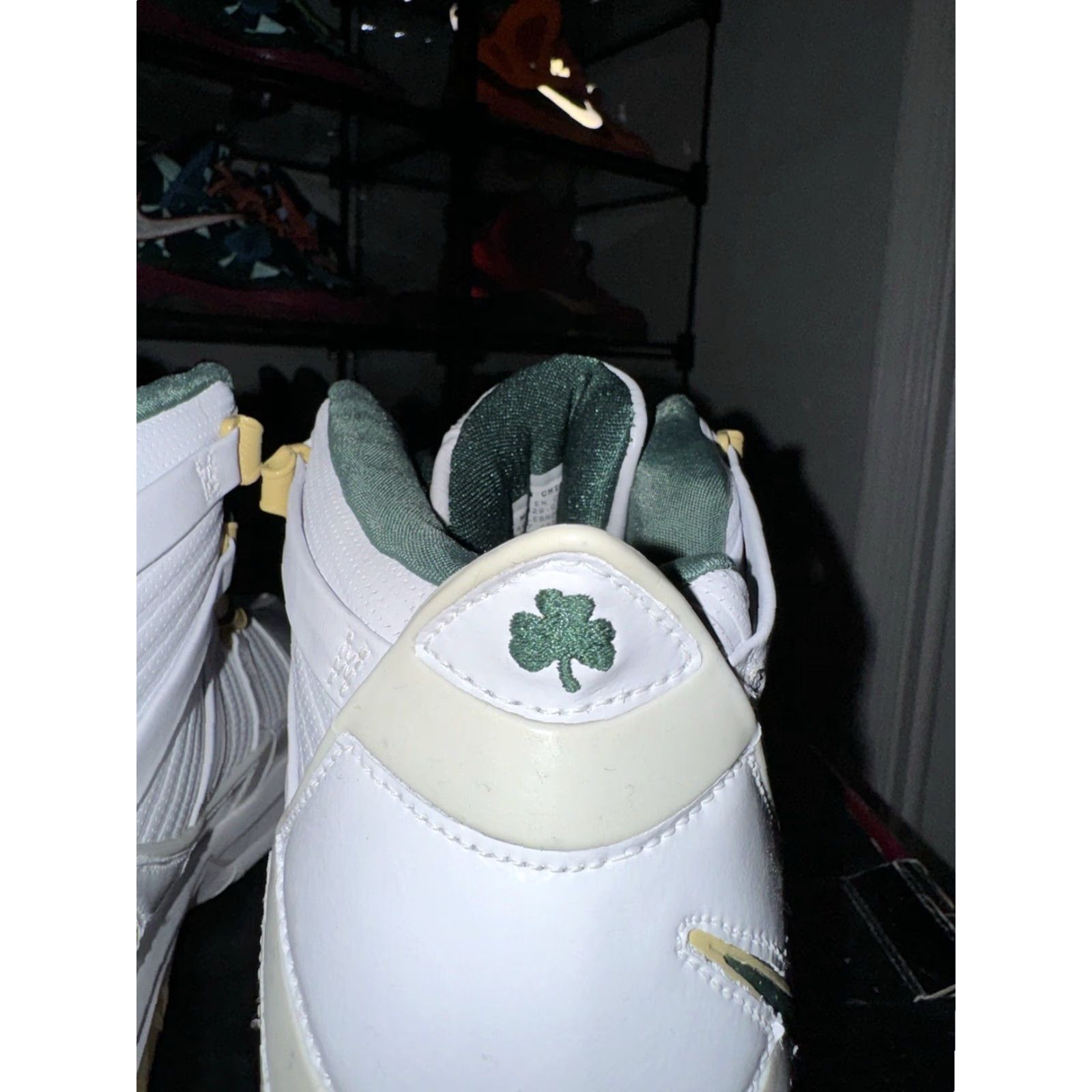 Nike VINTAGE Nike Zoom LeBron III 3 SVSM Gold Heel PE Promo Sample Size 11 RARE Sneaker Mens 2005 Size US 11 / EU 44 - 6 Thumbnail