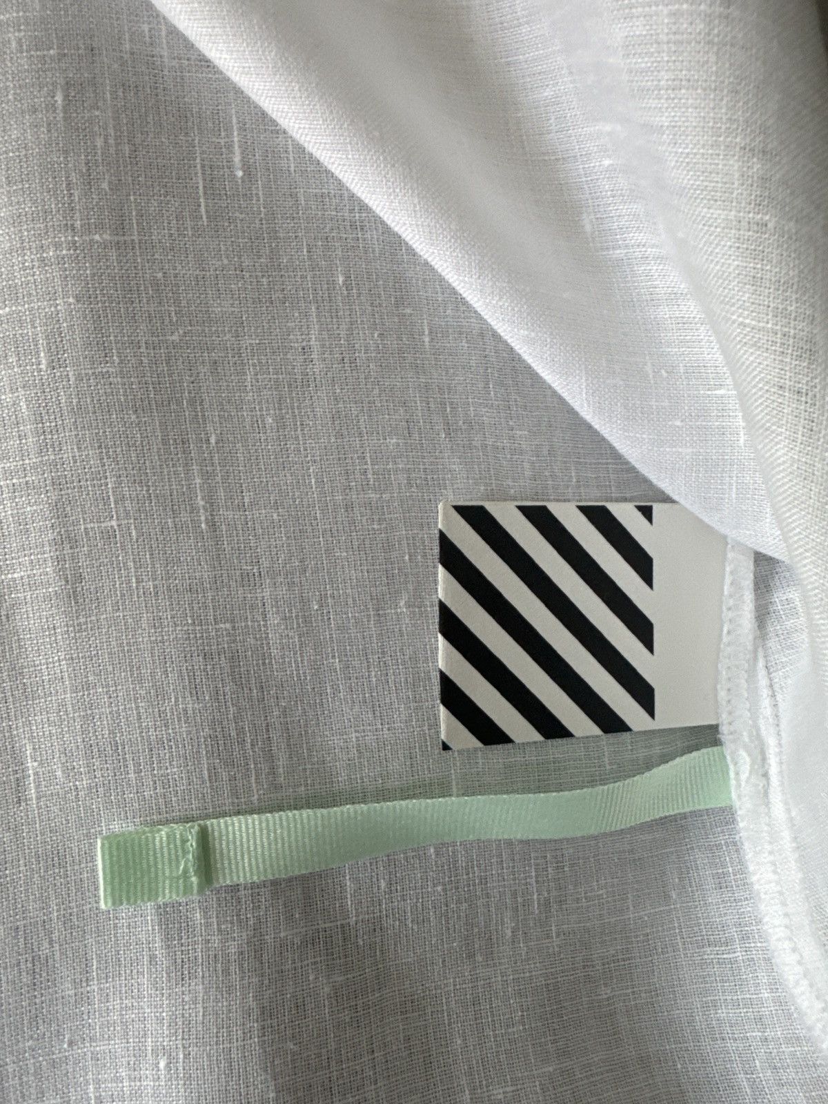 Off-White Off-White “Mykonos” Linen Button Down Size US S / EU 44-46 / 1 - 3 Thumbnail