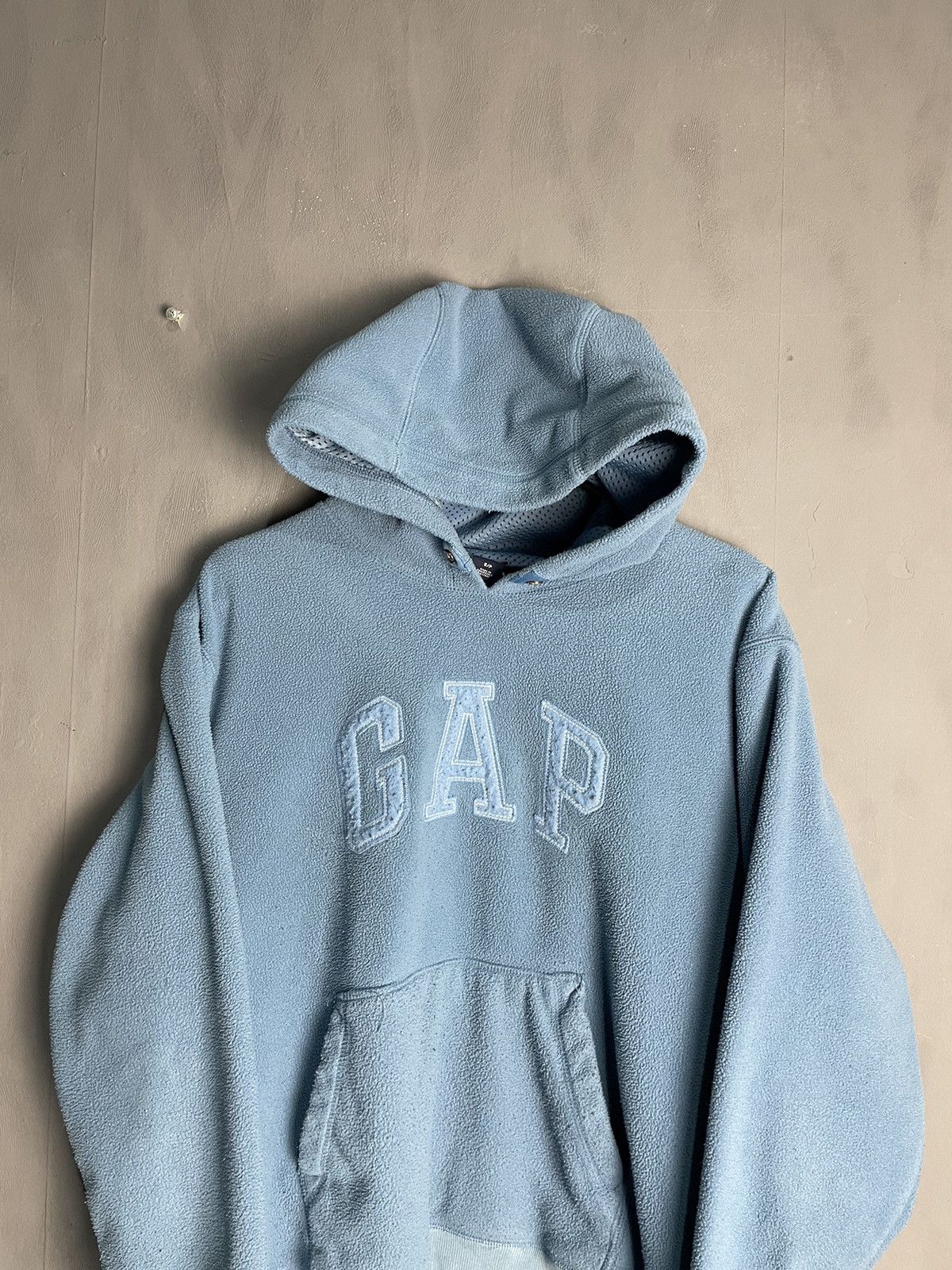 Gap Vintage 90s Gap fleece hoodie Center logo Gorpcore Y2K Size US S / EU 44-46 / 1 - 2 Thumbnail