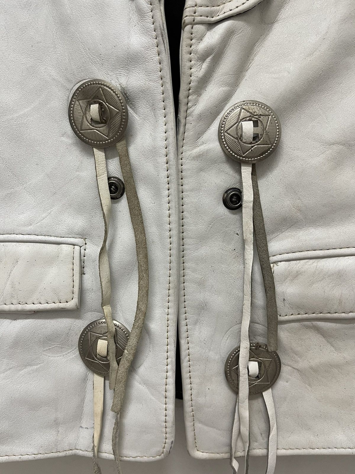 Schott Vintage SCHOTT NYC Leather Vest USA Made Size US S / EU 44-46 / 1 - 3 Thumbnail