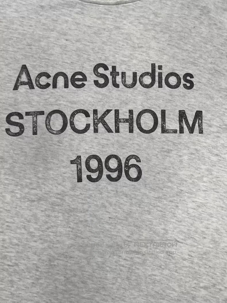 Acne Studios Acne Studios SS23 letter print casual crewneck short-sleev Size US XS / EU 42 / 0 - 3 Thumbnail