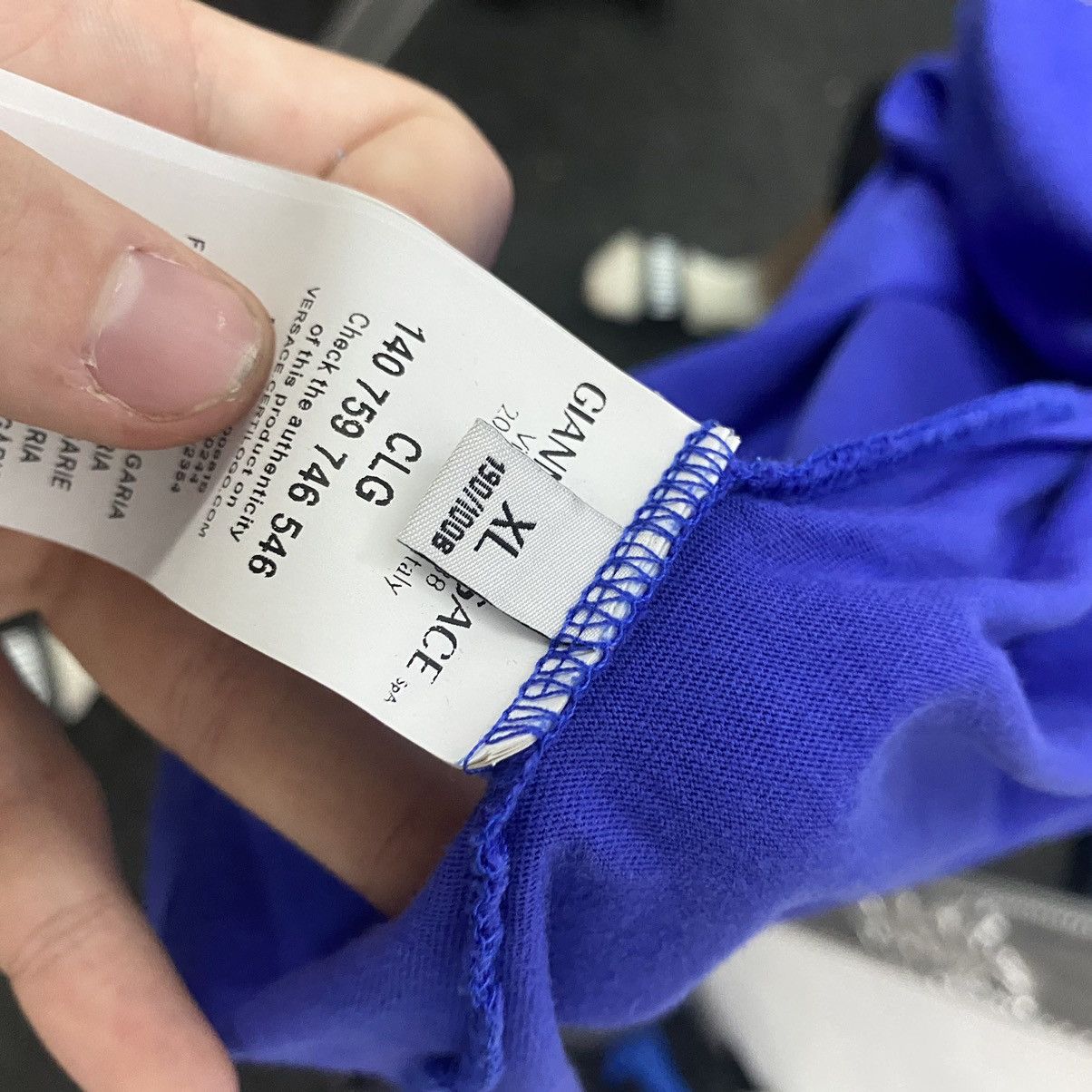 Versace VINTAGE VERSACE SHIRT Size US XL / EU 56 / 4 - 6 Thumbnail