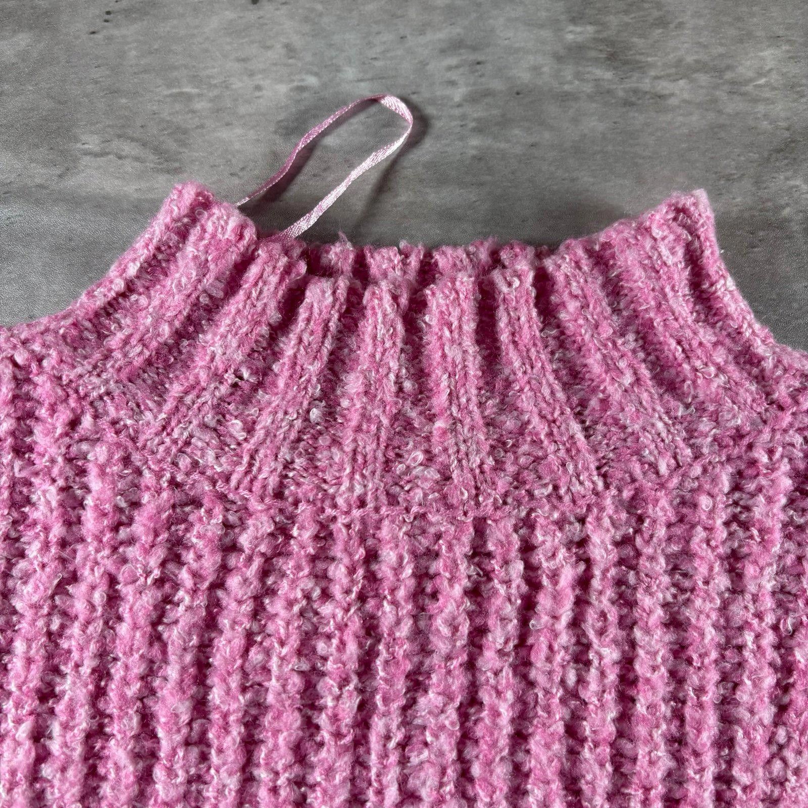 Other SINCERELY JULES Pink Cropped Ribbed Sweater Size XL / US 12-14 / IT 48-50 - 4 Thumbnail