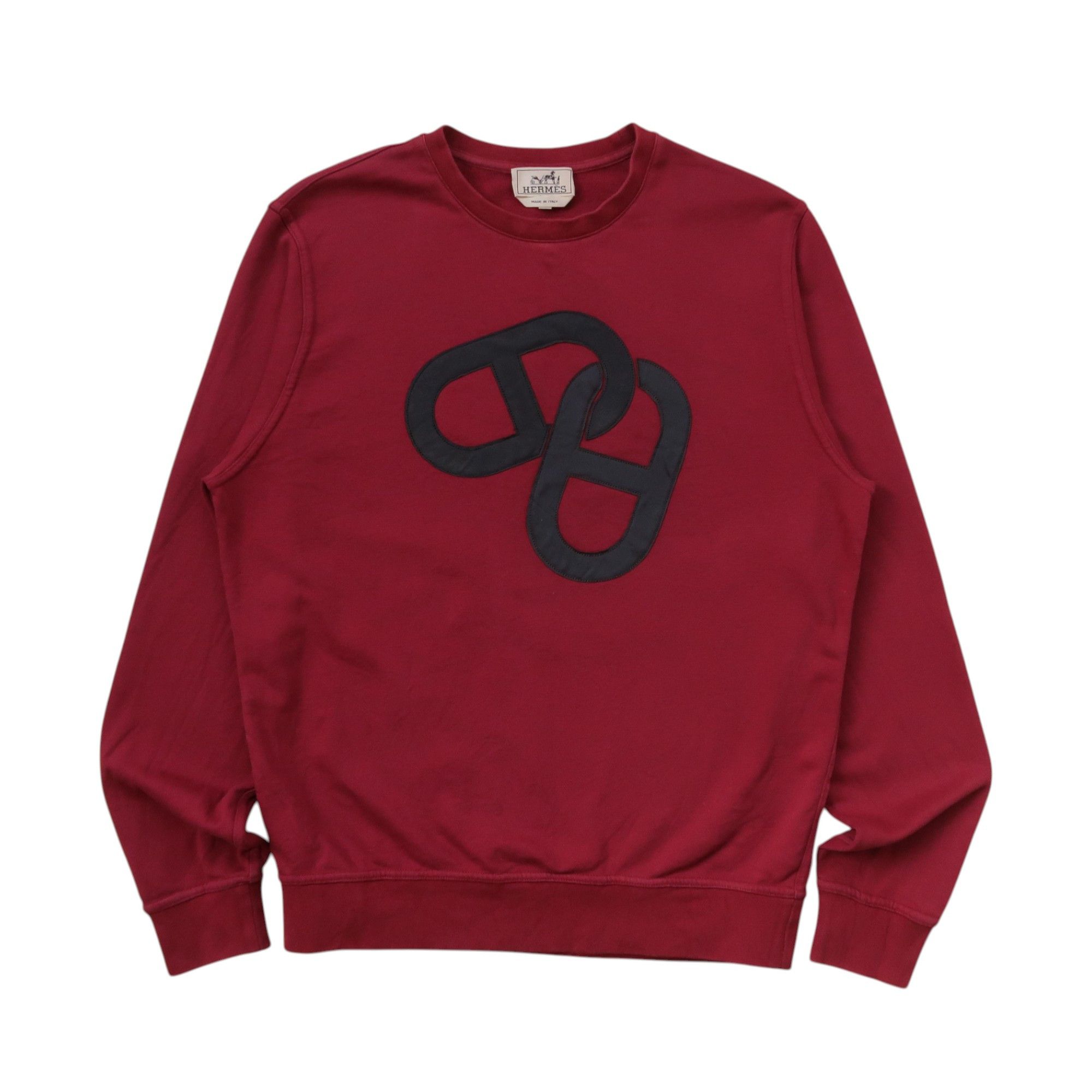 Hermes SS18 Hermes Maillons Chaine d'Ancre Sweatshirt Size US M / EU 48-50 / 2 - 1 Thumbnail