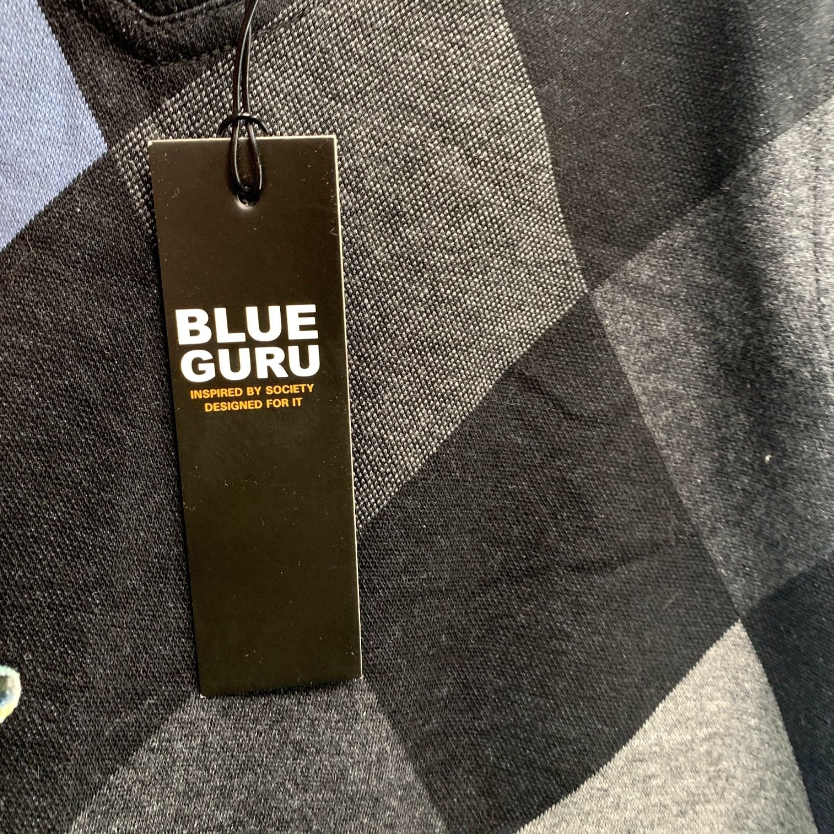 Vintage VINTAGE Blue Guru Argyle Vest Sweater Button Shirt Mens Large Blue School Business Work NWT Size US L / EU 52-54 / 3 - 4 Thumbnail