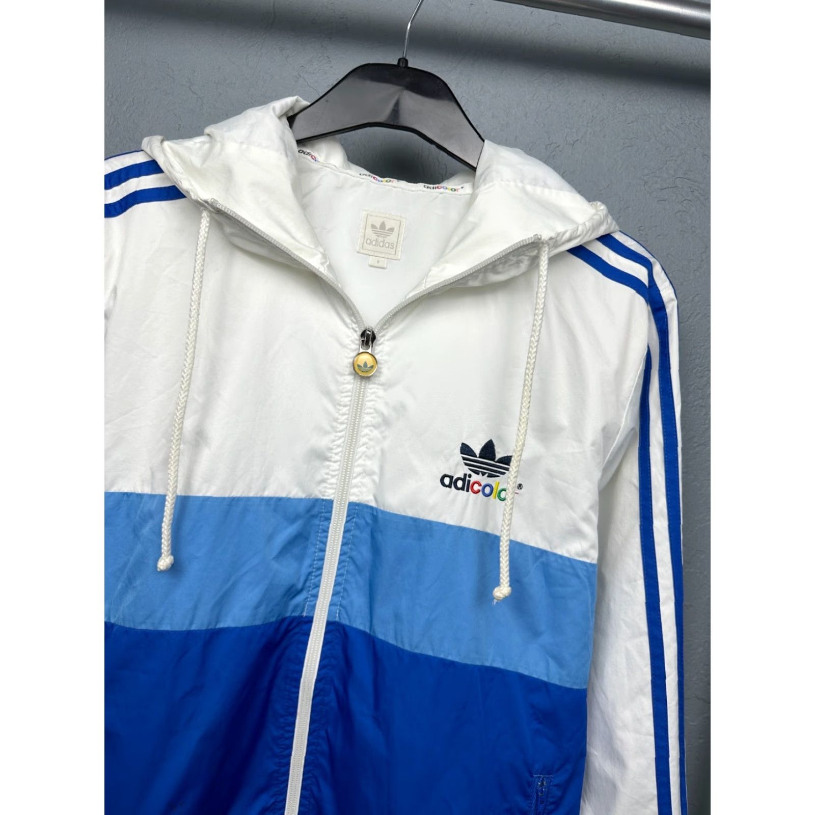 Adidas Adidas Adicolor Mens Track Jacket XS S Regular Blue Adidas Originals Track Jacket Mens S Blue Size US S / EU 44-46 / 1 - 2 Thumbnail