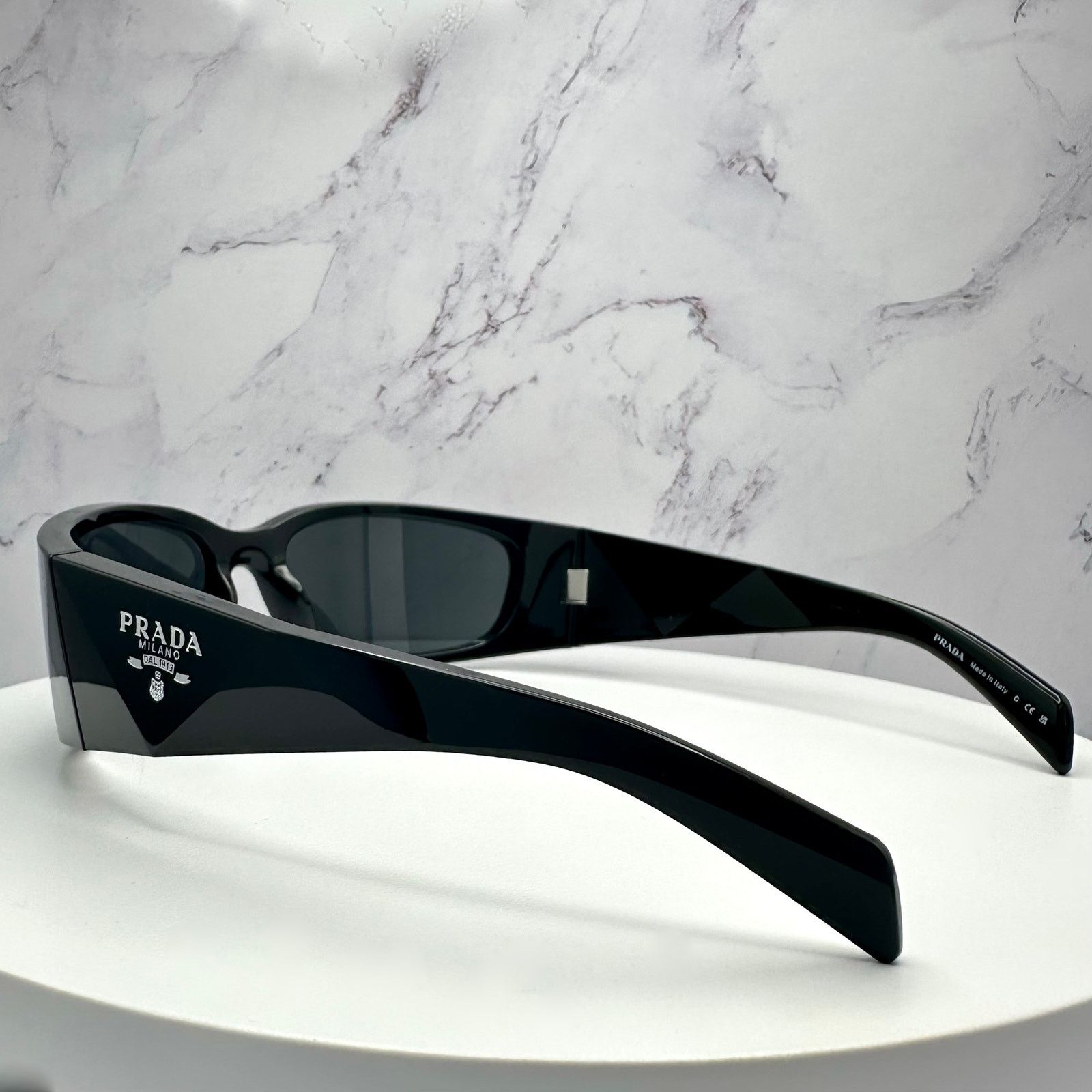 Prada New Prada Sunglasses Black Symbole Logo Size ONE SIZE - 8 Thumbnail