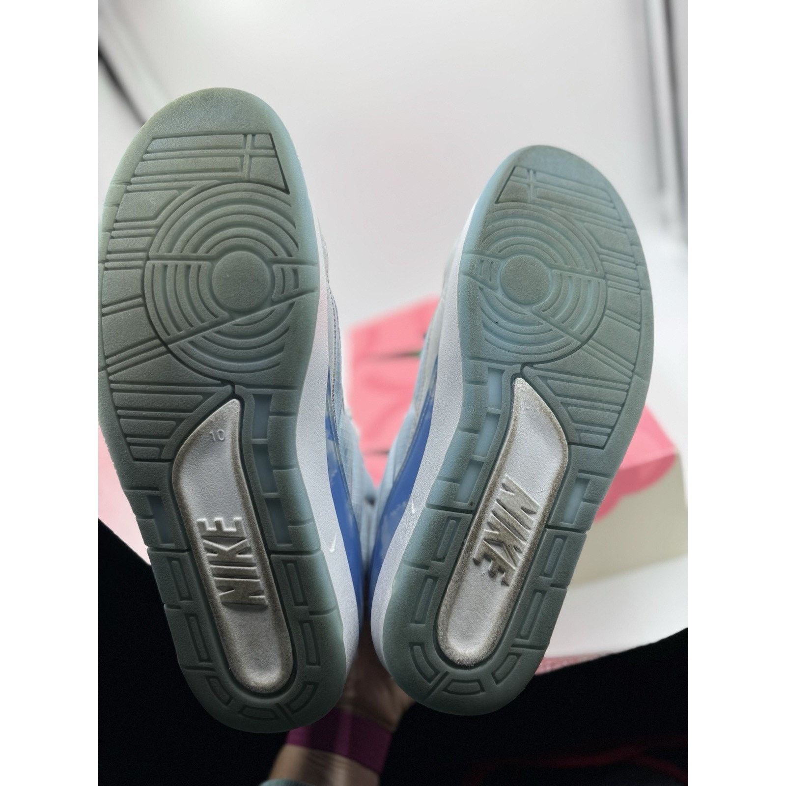 Jordan Brand NIKE Air Jordan 2 Retro SP J Balvin Celestine Blue Size 10 Size US 9 / EU 42 - 7 Thumbnail