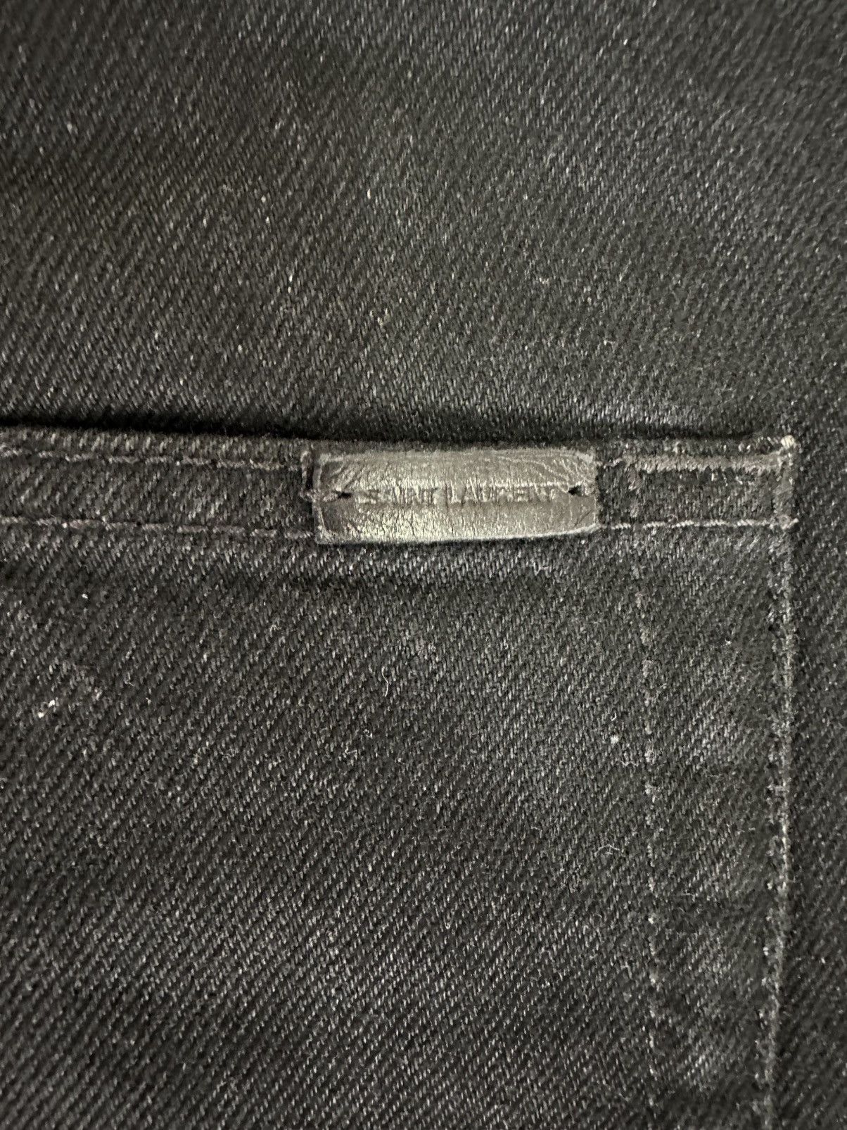 Saint Laurent Paris Saint Laurent Etienne Jeans - Black Size US 30 / EU 46 - 4 Thumbnail