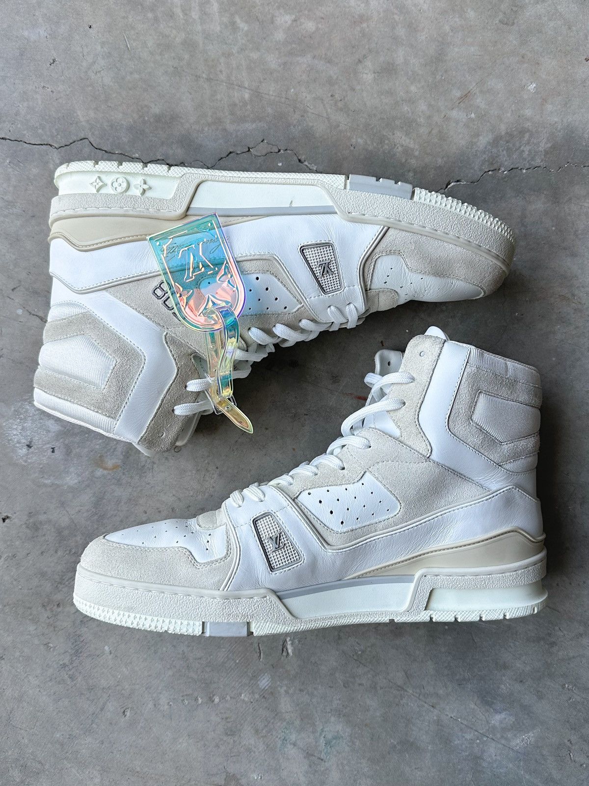 Louis Vuitton Louis Vuitton High Top Trainers Size US 9 / EU 42 - 5 Thumbnail