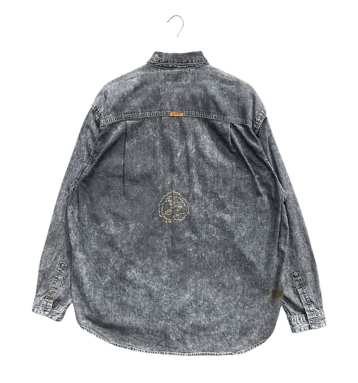 Japanese Brand 🔥Accept Binding Offer🔥 Vintage Edwin Denim Jacket Size US L / EU 52-54 / 3 - 2 Thumbnail